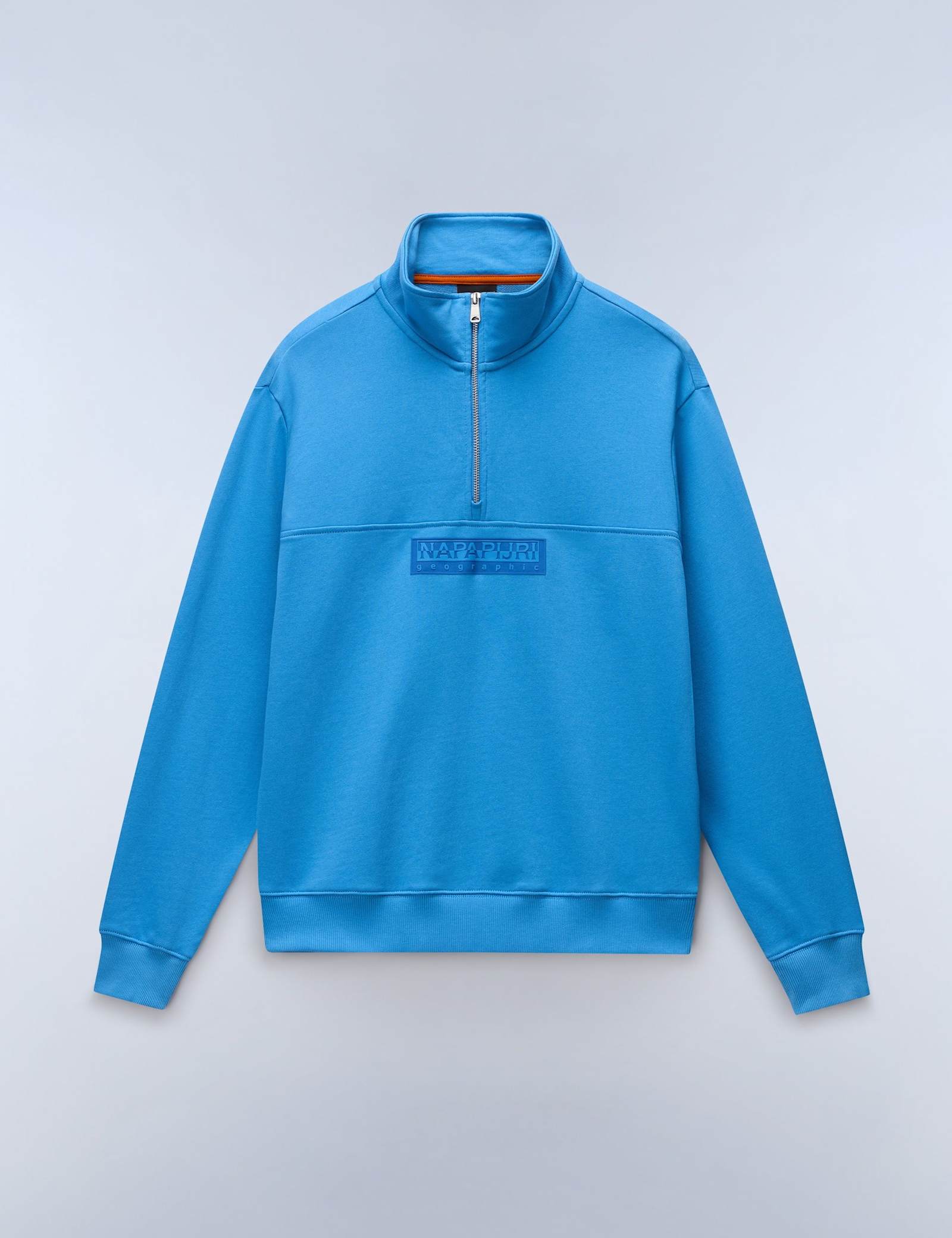 Box Logo Cotton Rich Half Zip Sweatshirt - image 2