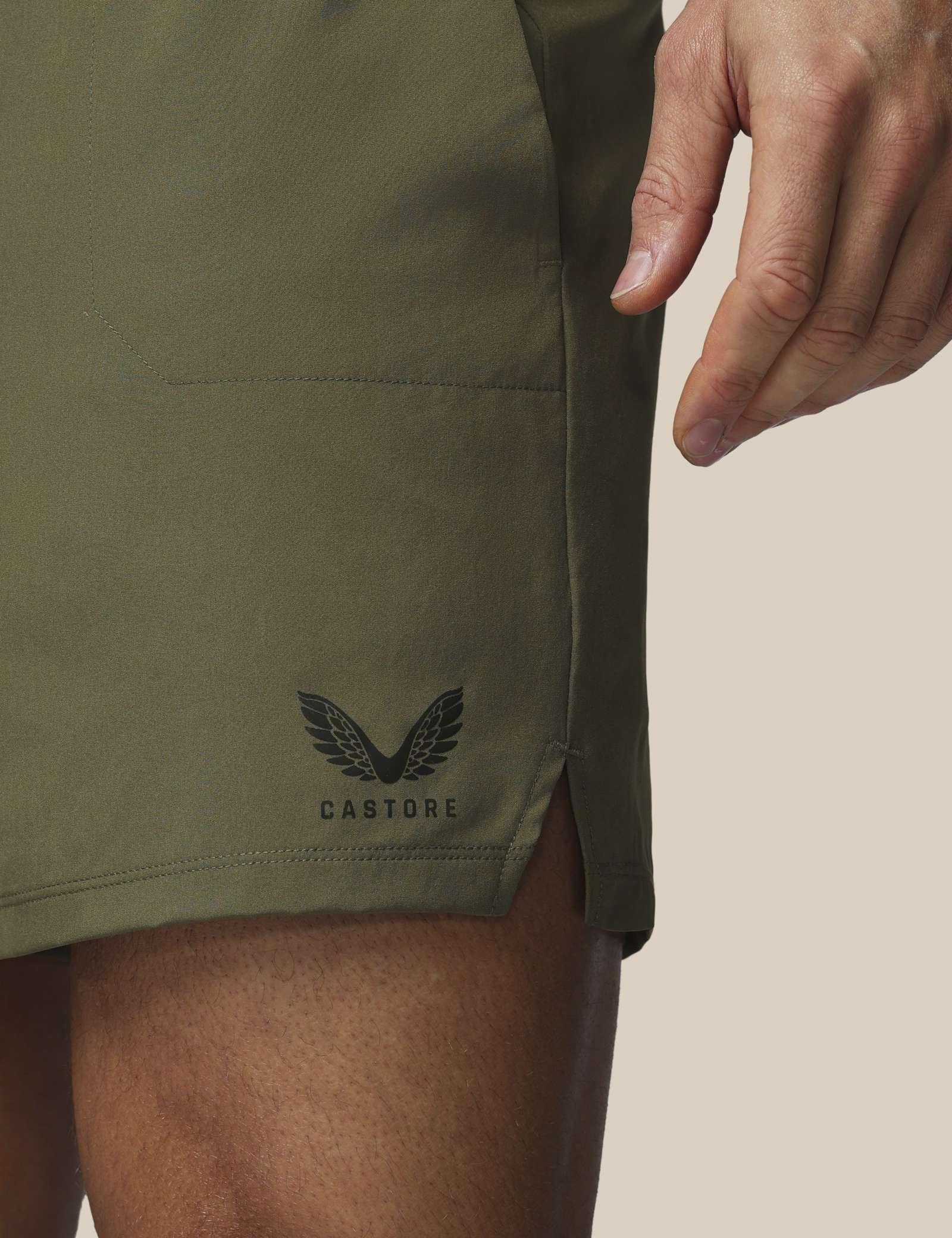 Water Resistant Zip Pocket Sports Shorts - image 3
