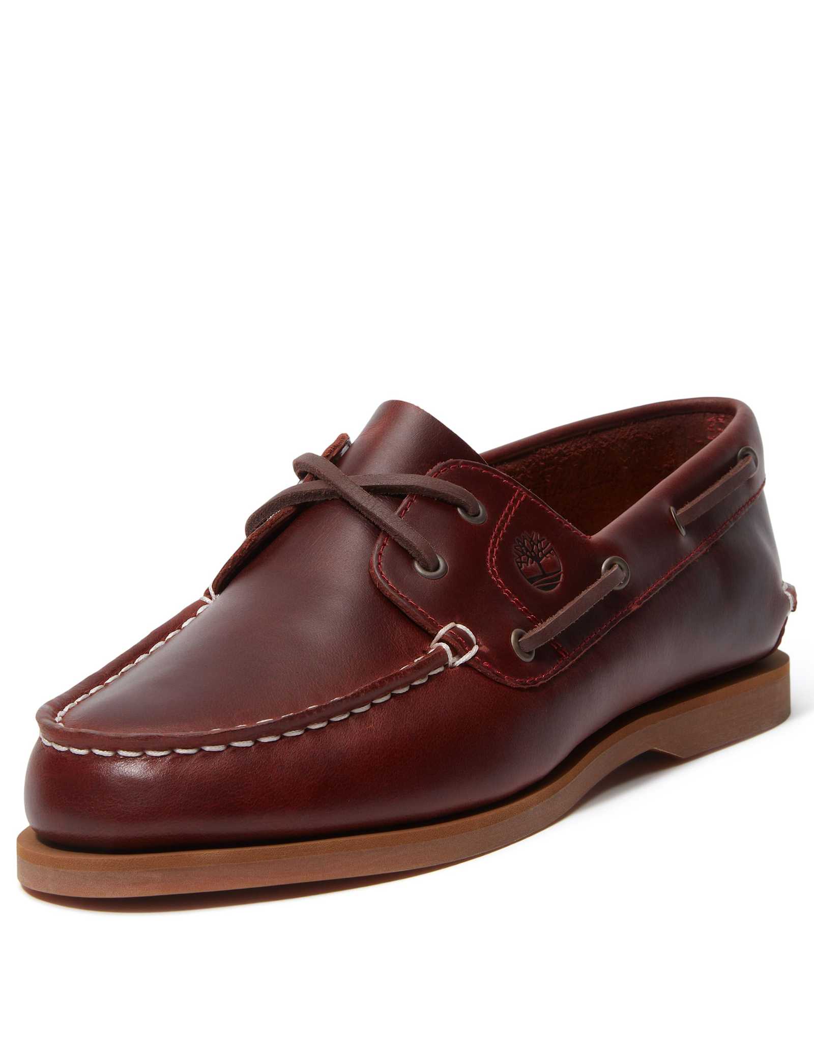 Classic 2-Eye Leather Boat Shoes - image 5