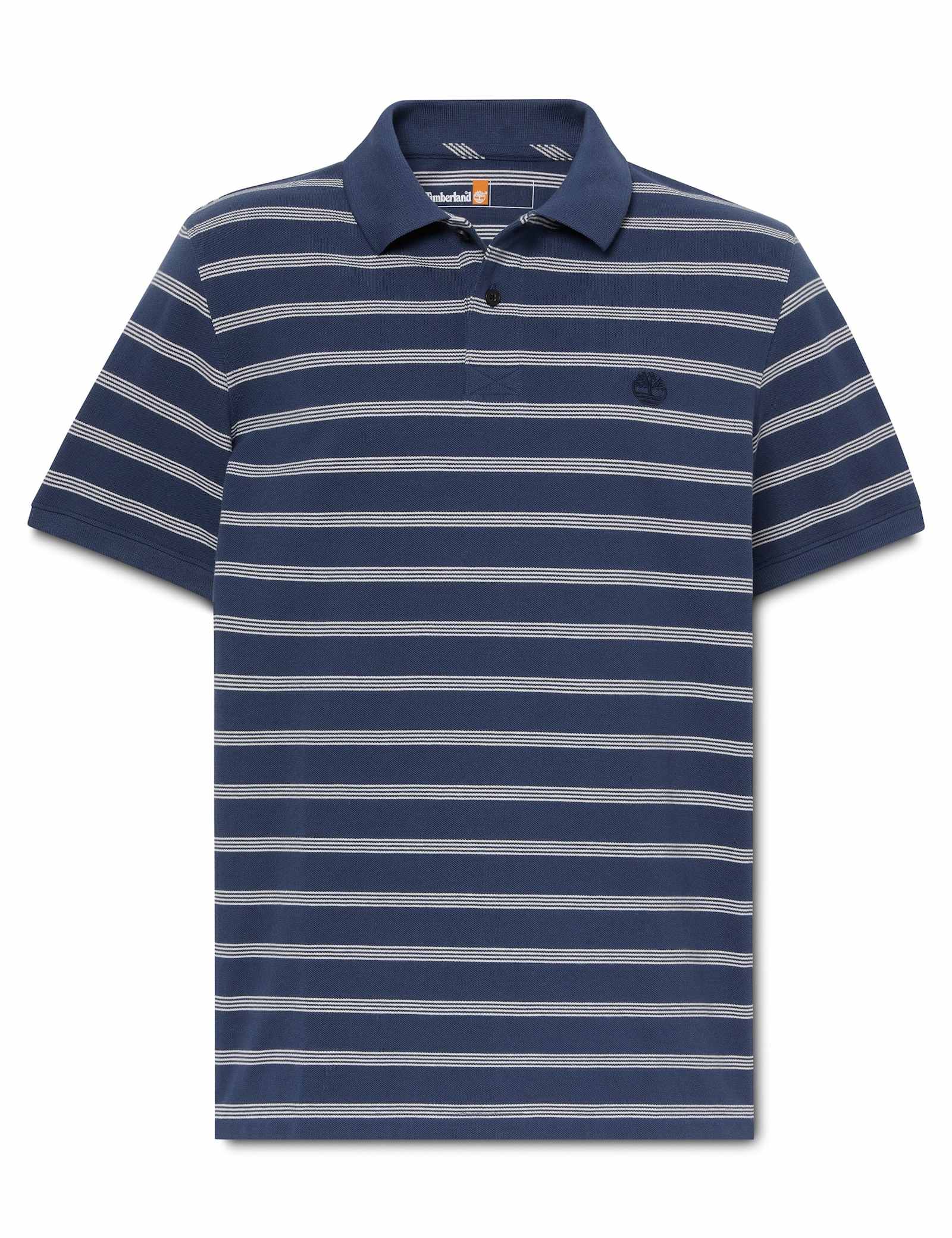 Pure Cotton Striped Polo Shirt - image 1