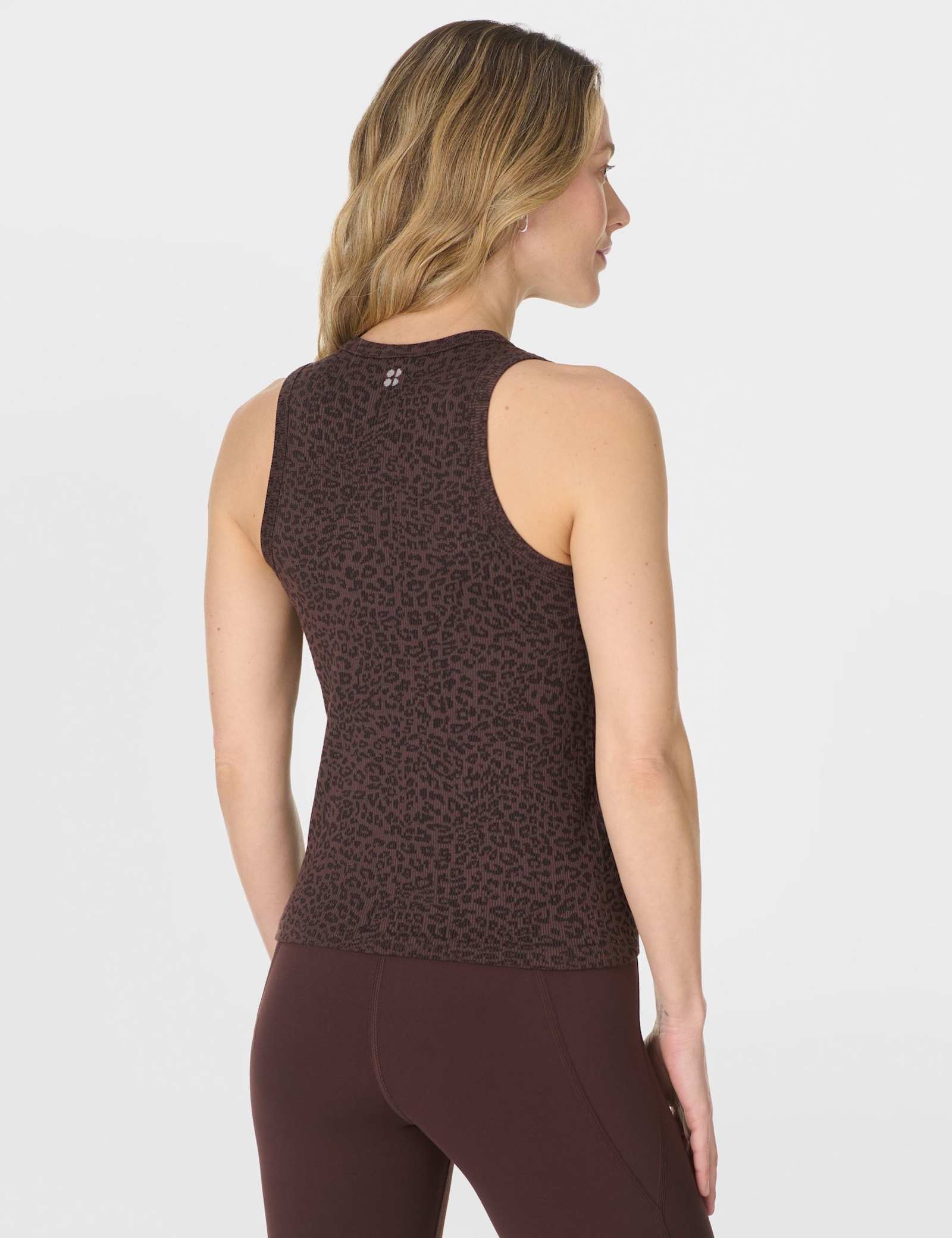 Mindful Flex Modal Rich Animal Print Vest Top - image 4