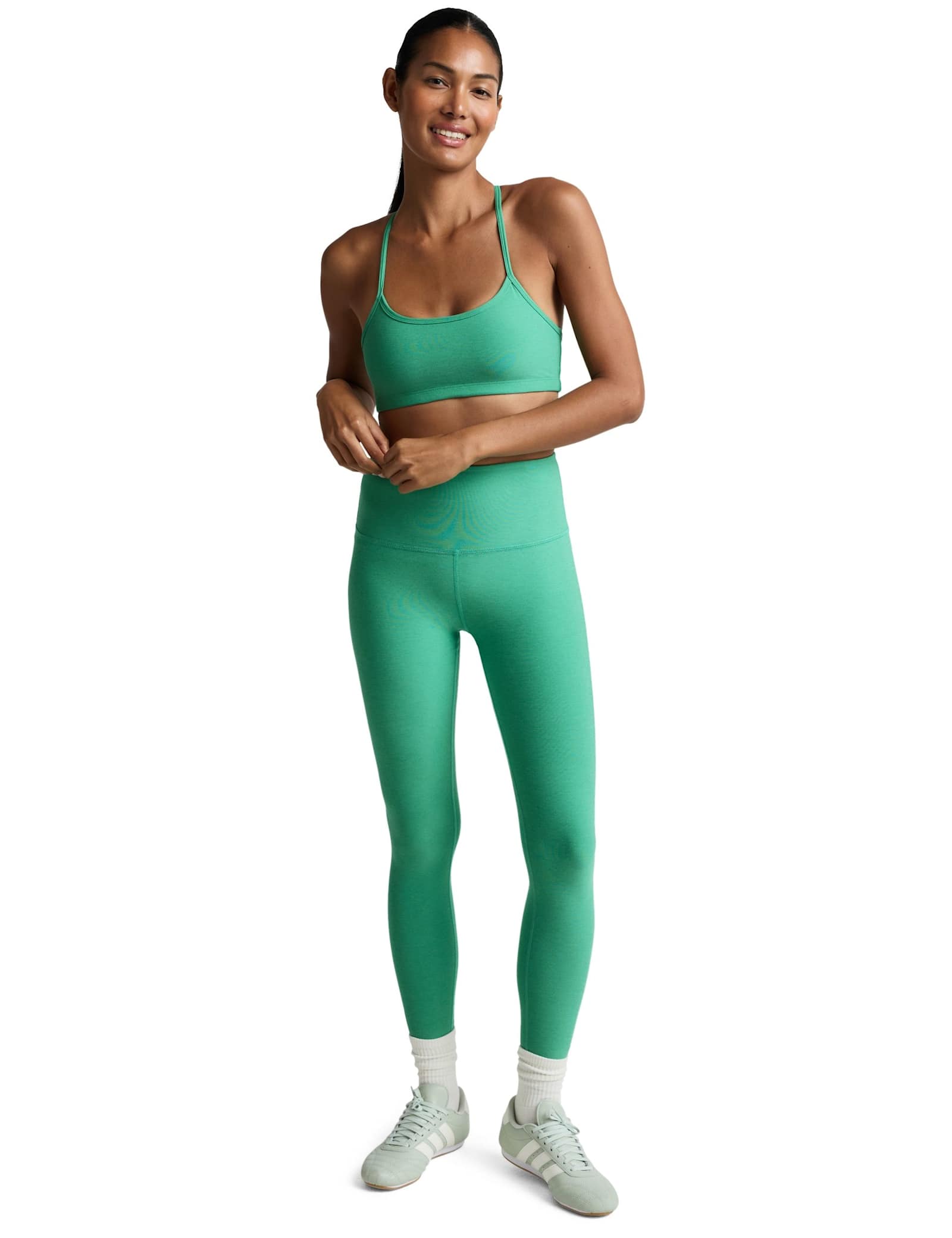 Spacedye Slim Racerback Sports Bra - image 5