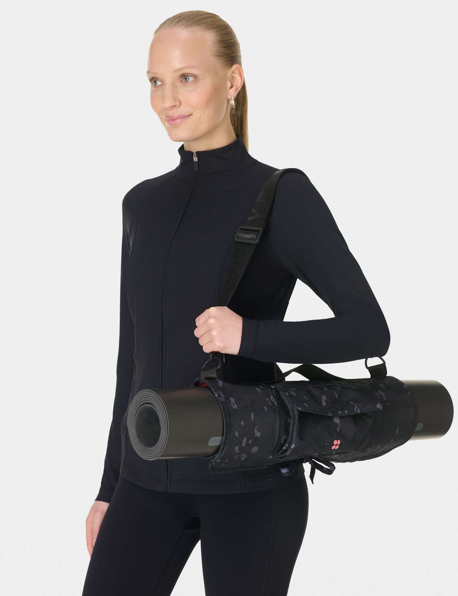Leopard Print Yoga Mat Carry Bag - image 5