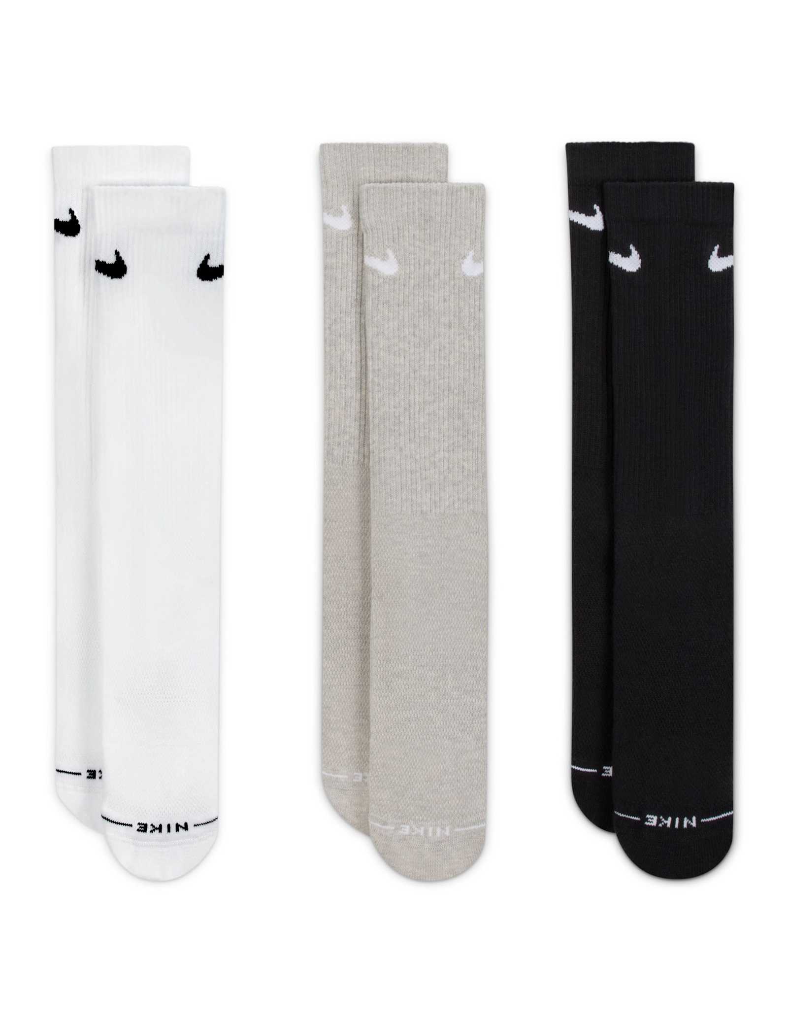 3 Pack Everyday Elevated Cotton Rich Crew Socks - image 1