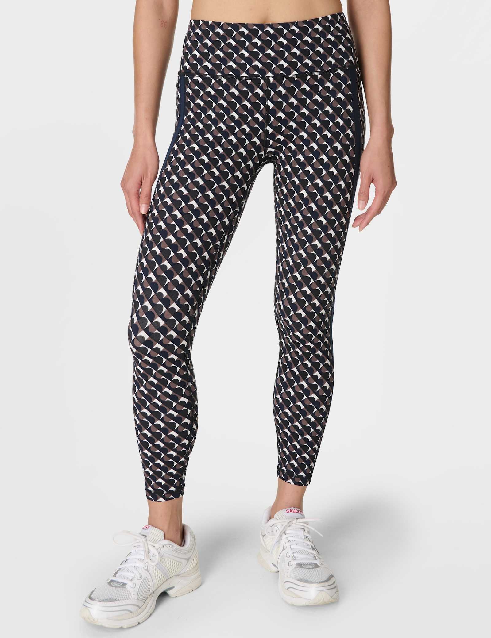 Side Stripe High Waisted 7/8 Leggings - image 2