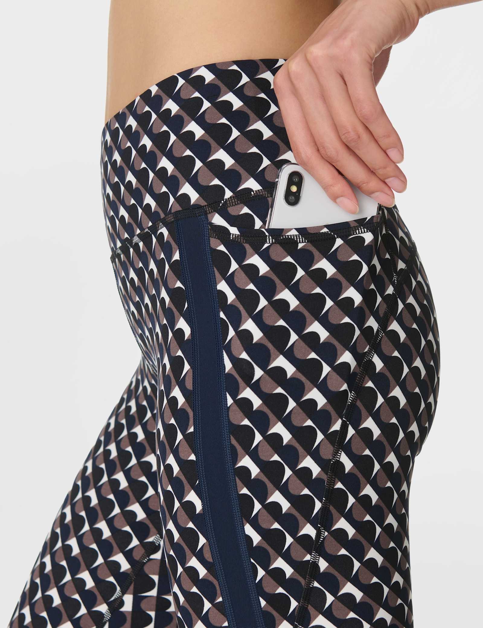 Side Stripe High Waisted 7/8 Leggings - image 3
