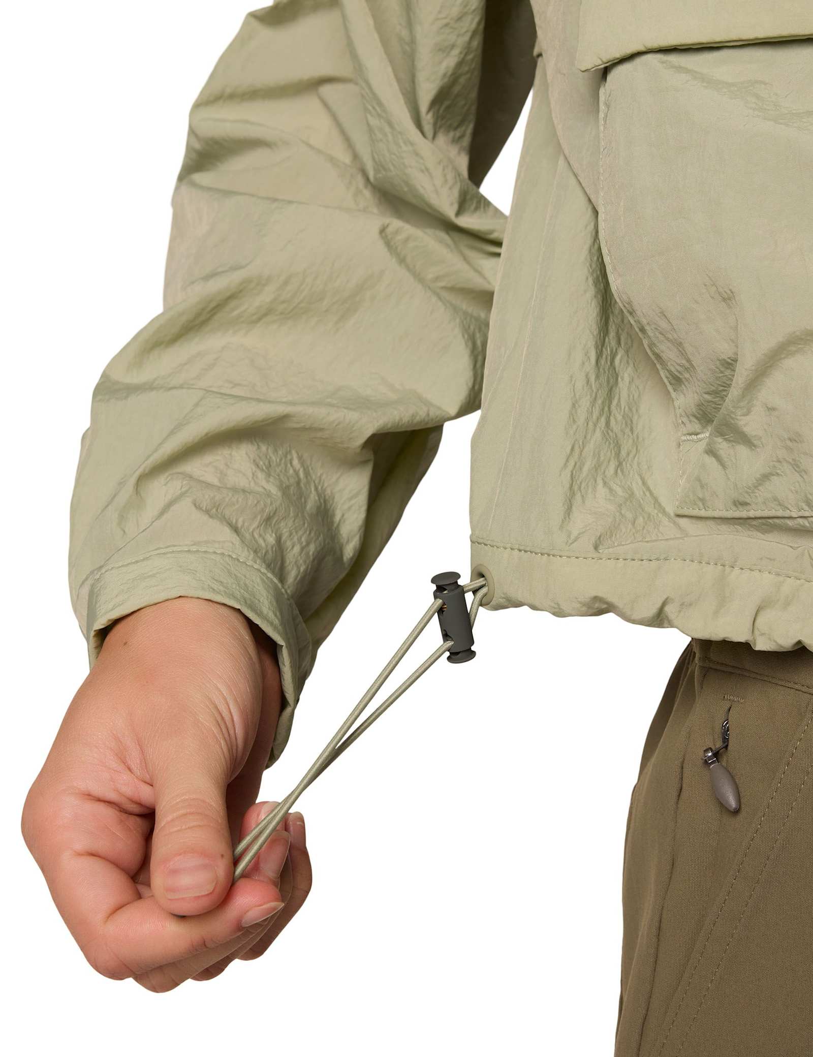 Paracutie Zip Up Cropped Windbreaker Jacket - image 5