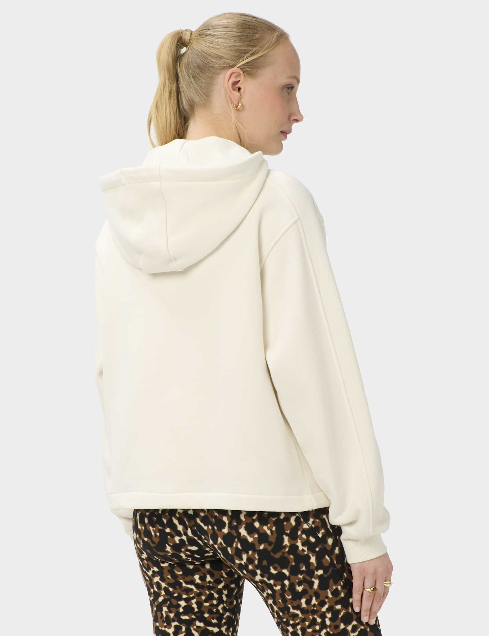 Premium Brushed Zip Up Relaxed Hoodie - image 4