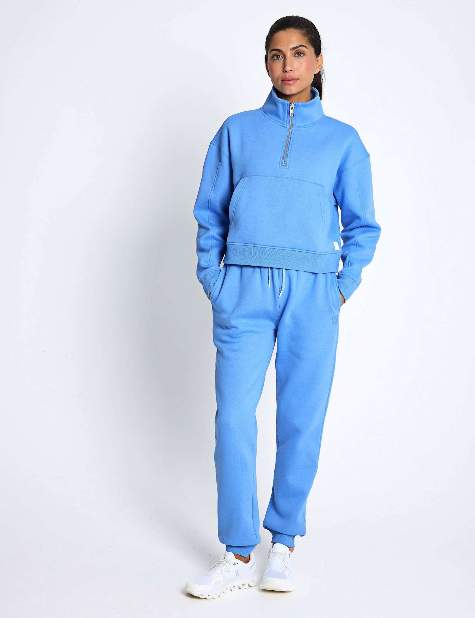 Rihanna Cotton Rich Half Zip Sweat-shirt - image 4