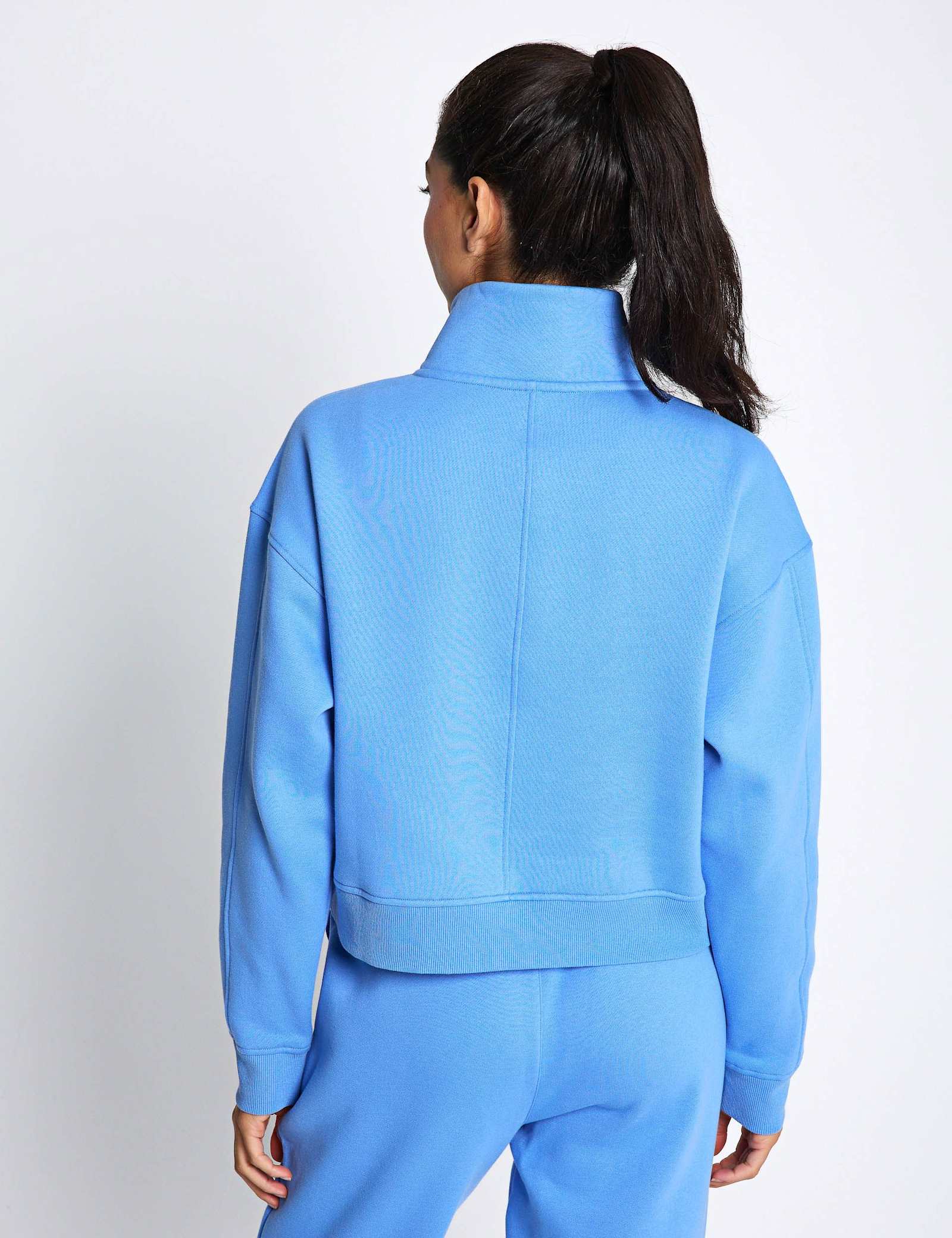 Rihanna Cotton Rich Half Zip Sweat-shirt - image 3