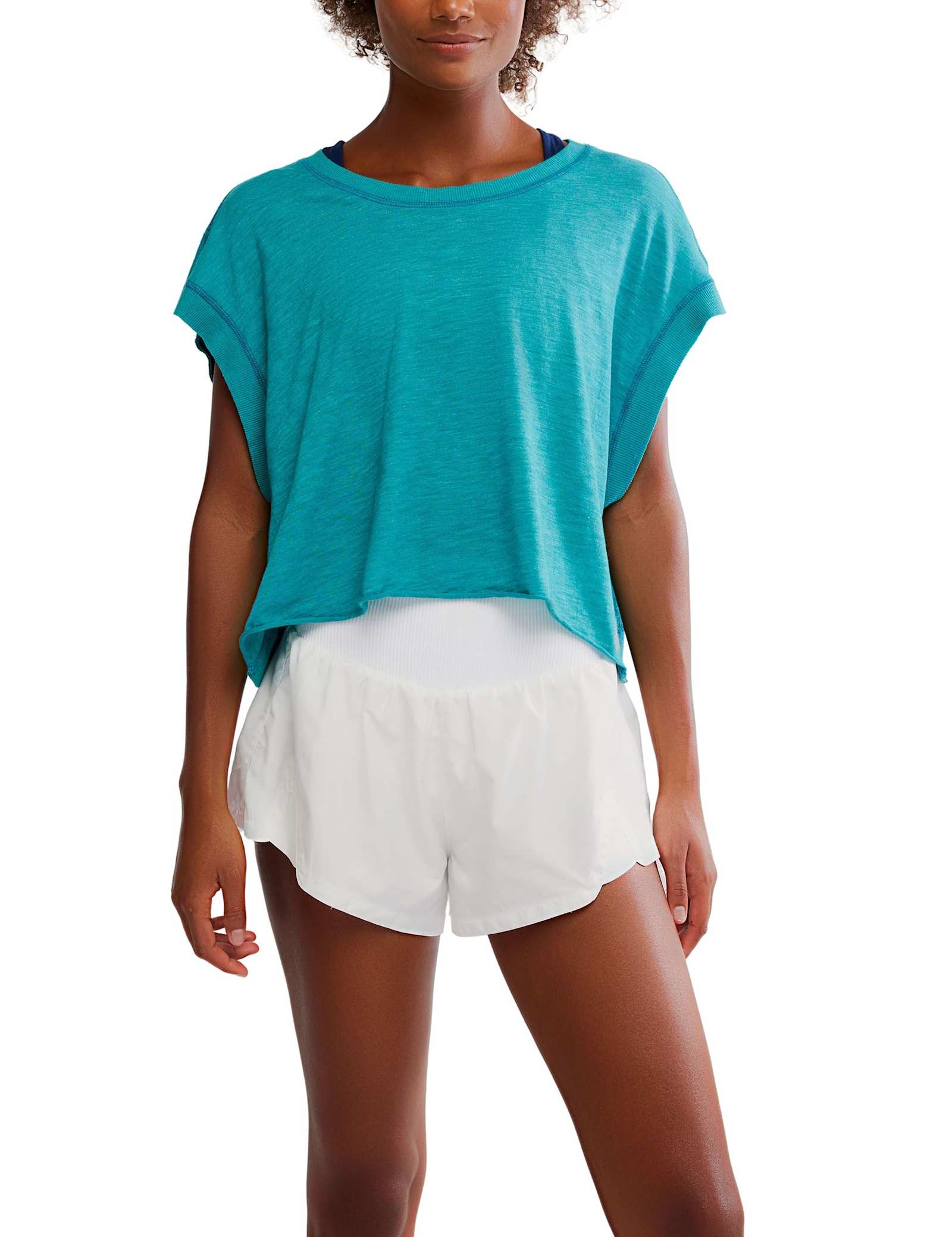 My Time Cotton Rich Open Back T-Shirt - image 4