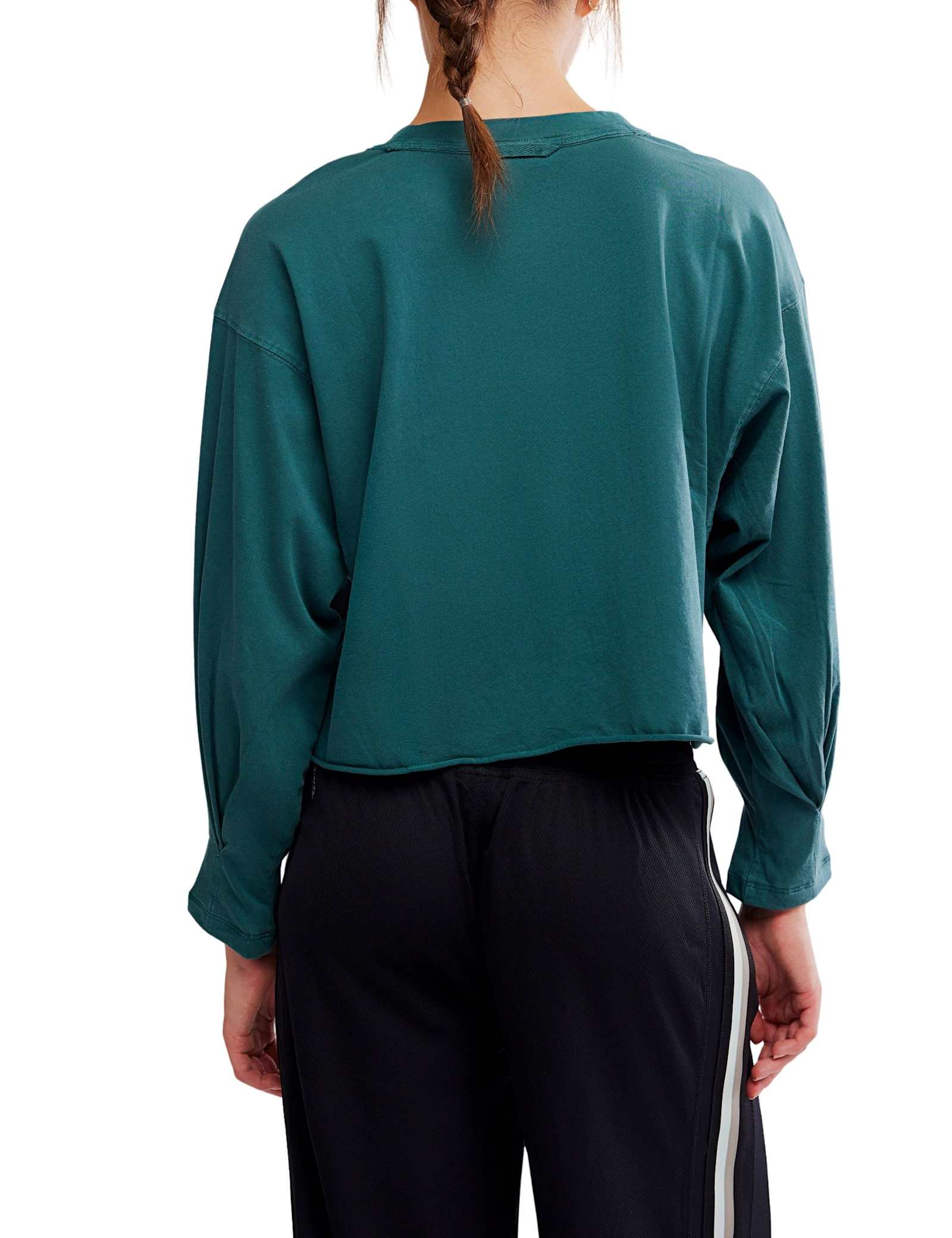 Inspire Layer Pure Cotton Crew Neck Top - image 5