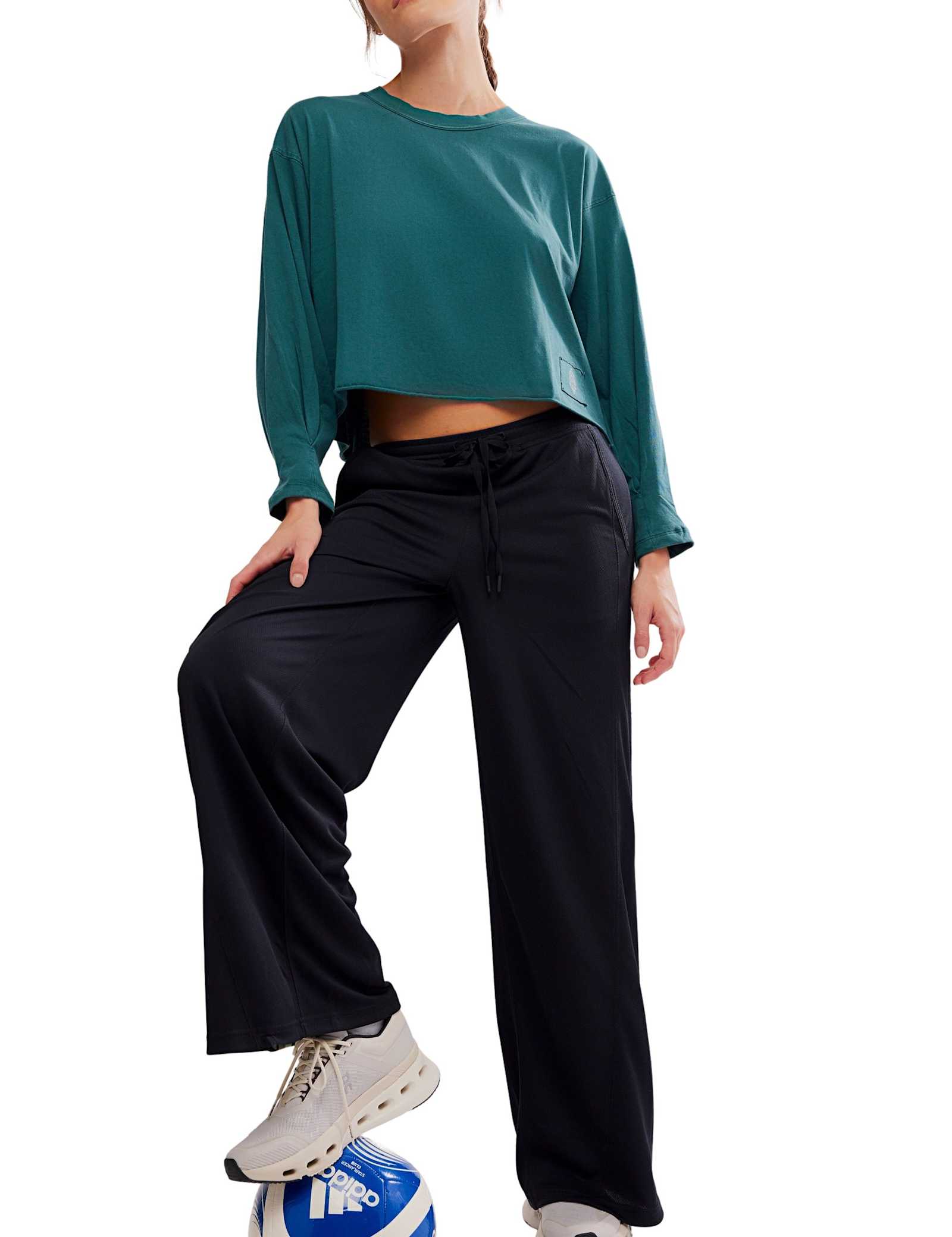 Inspire Layer Pure Cotton Crew Neck Top - image 4