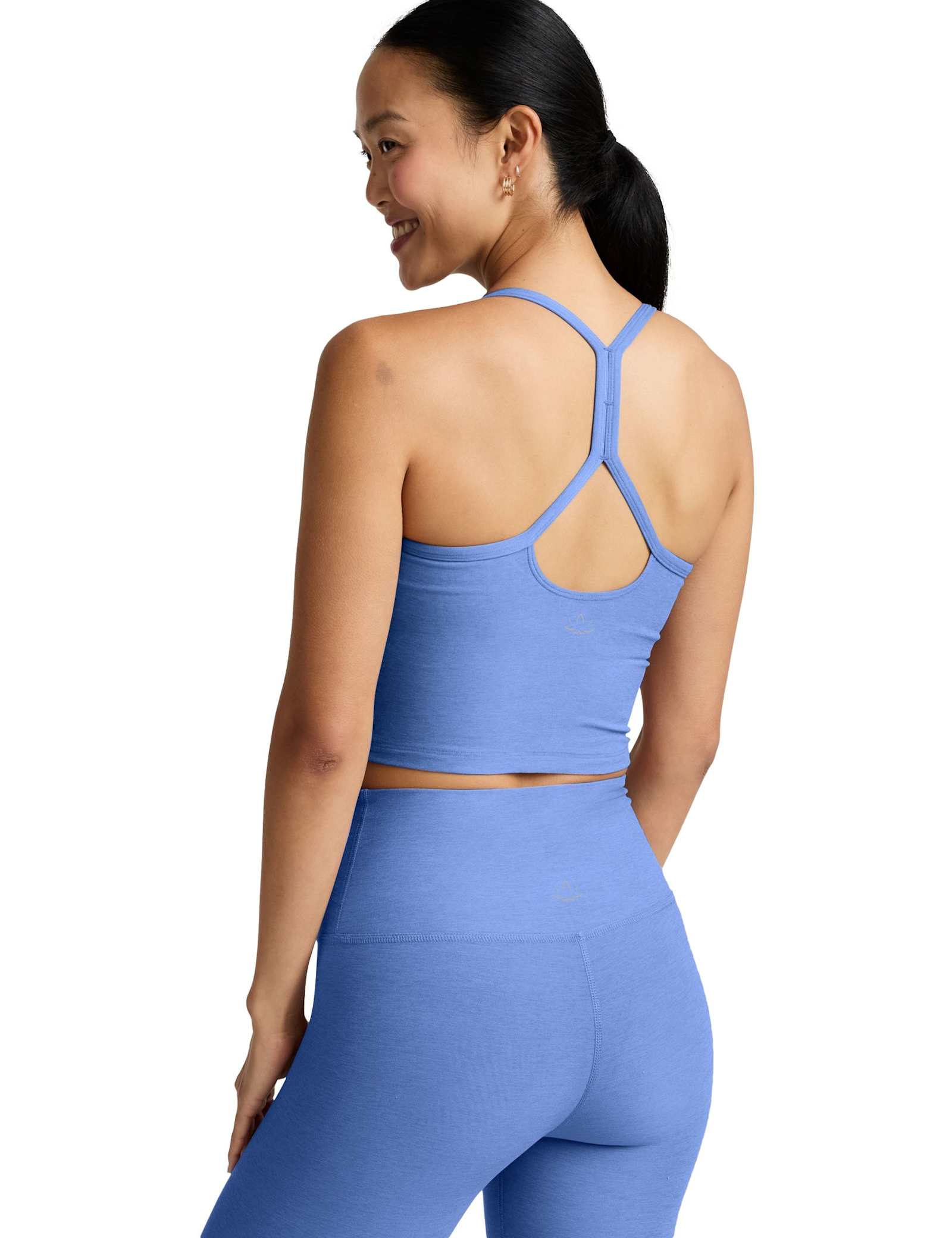 Spacedye Scoop Neck Racer Back Crop Vest Top - image 5