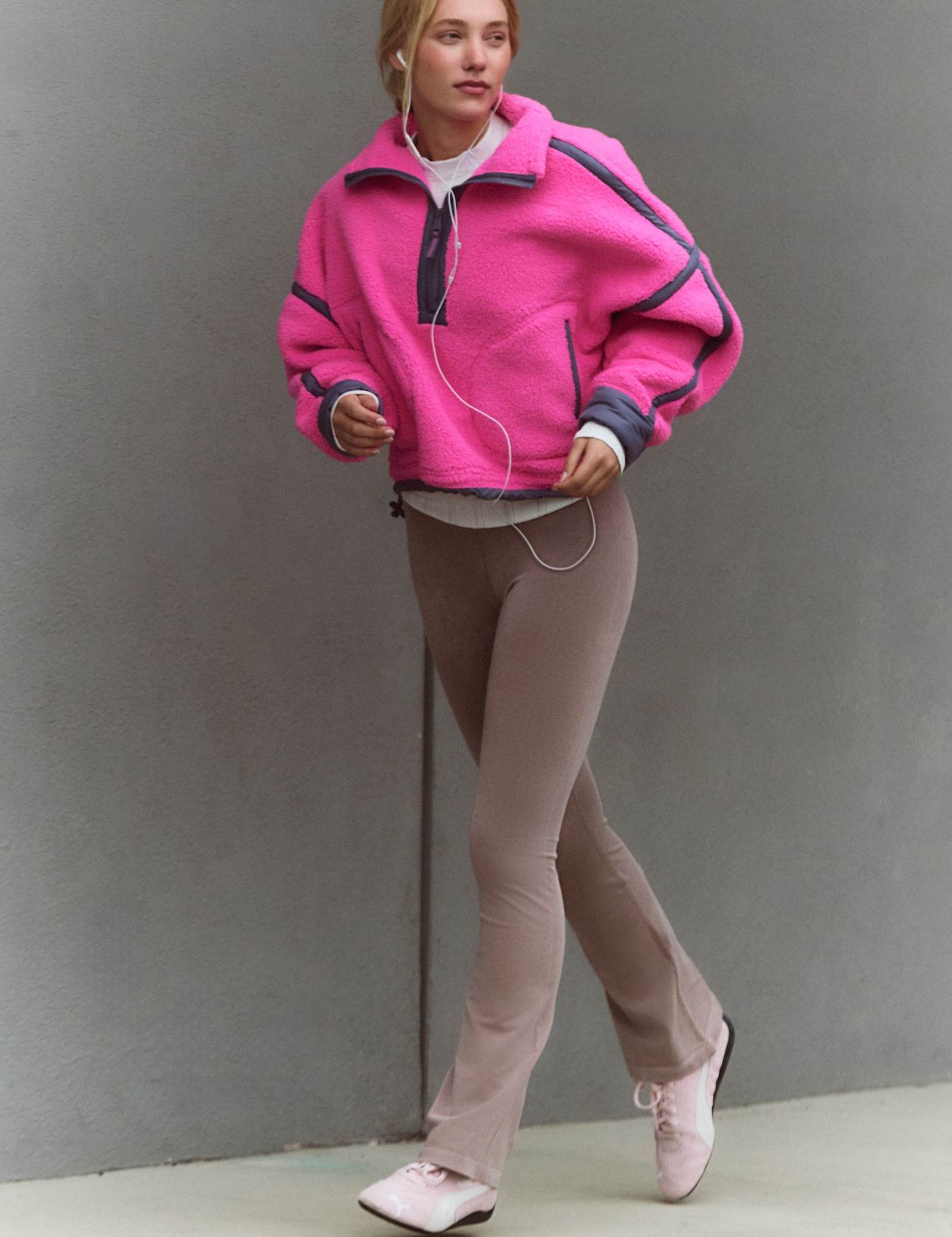 Mountain High Fleece Half Zip Jumper - image 2