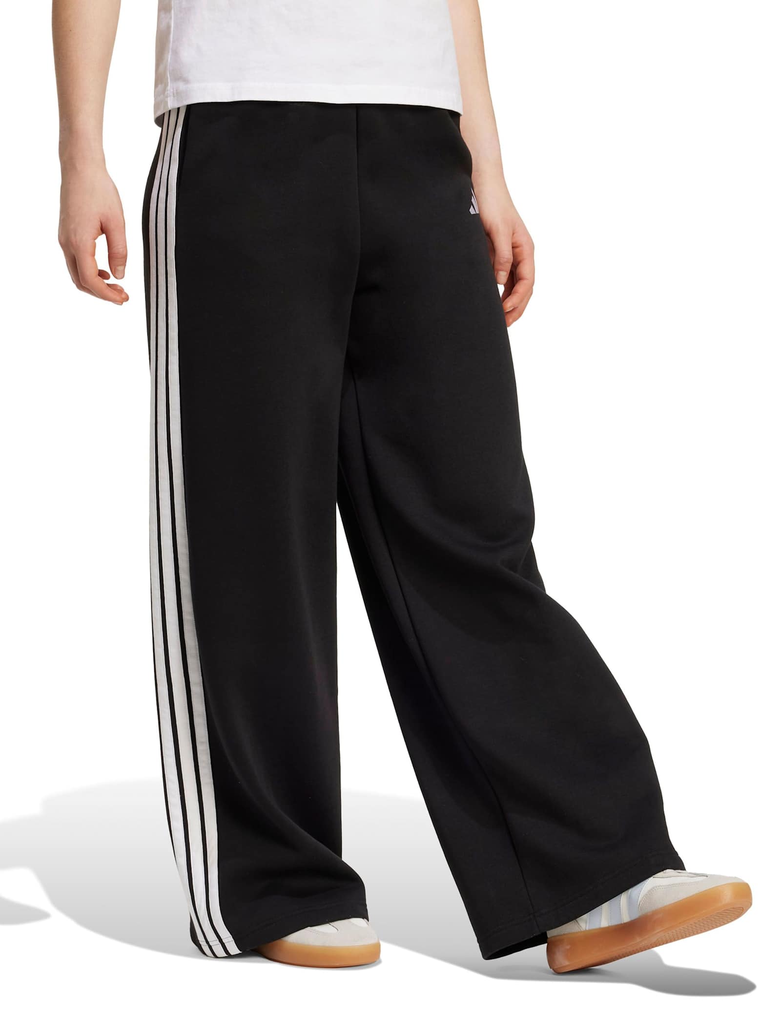 3-Stripes Fleece Wide Leg Joggers - image 5