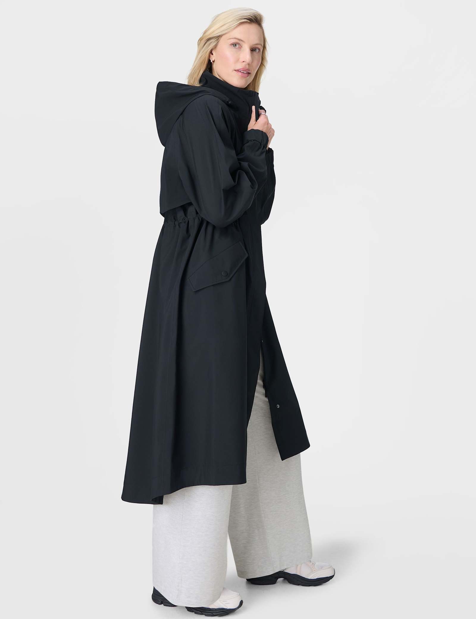 Motion Waterproof Hooded Longline Parka - image 5