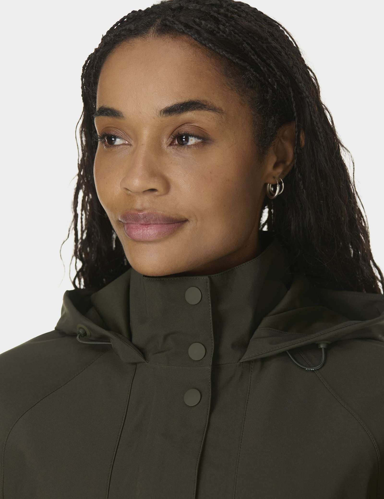 Motion Waterproof Hooded Cropped Parka - image 4