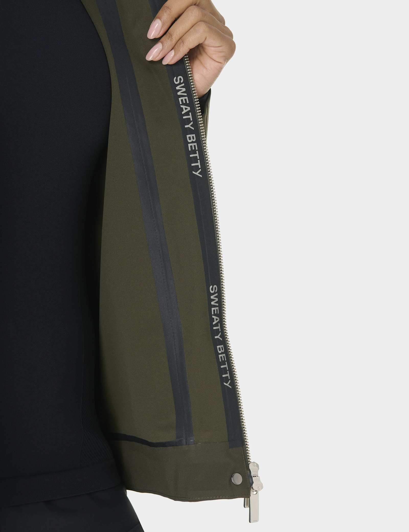 Motion Waterproof Hooded Cropped Parka - image 3
