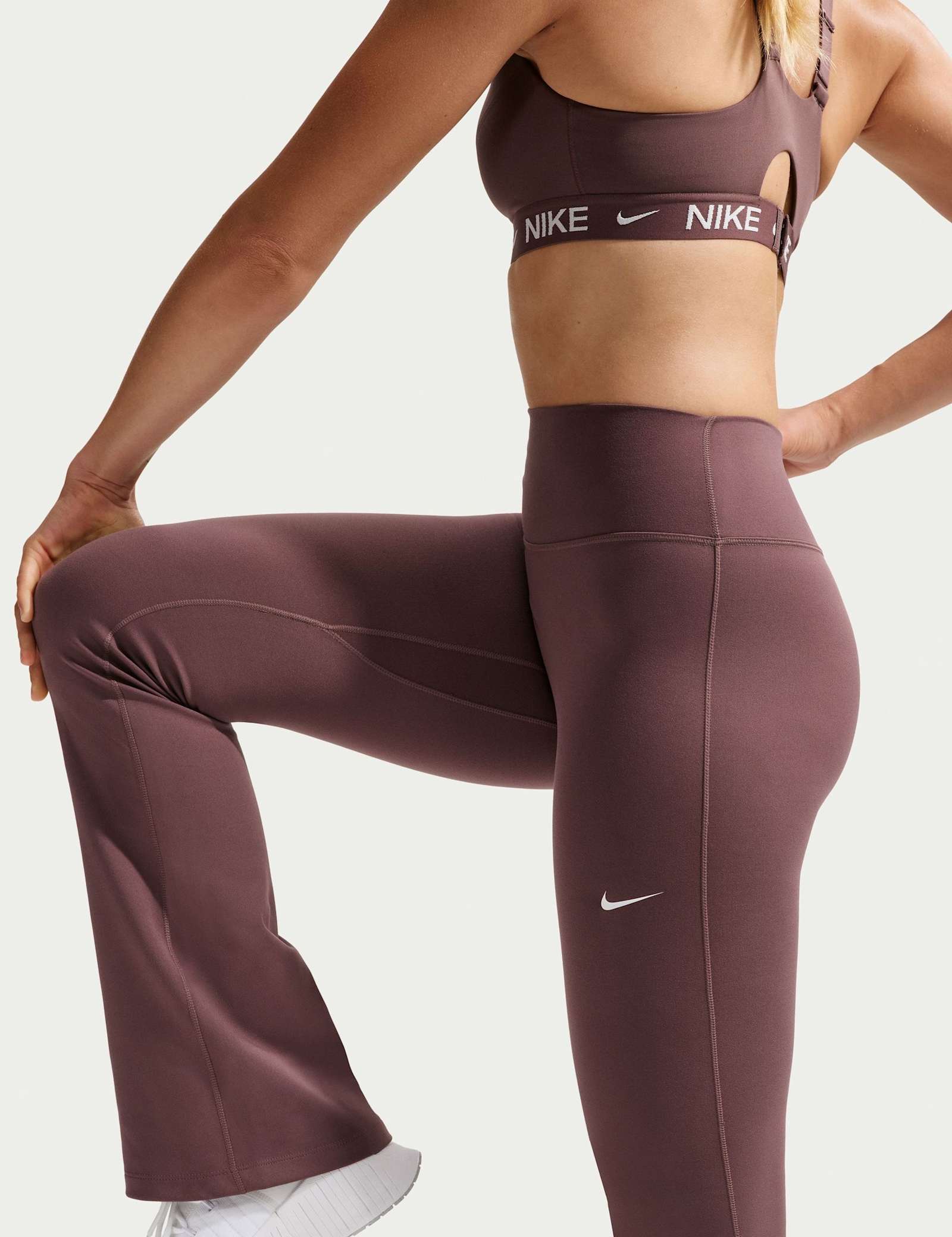 One High Waisted Flared Leggings - image 3