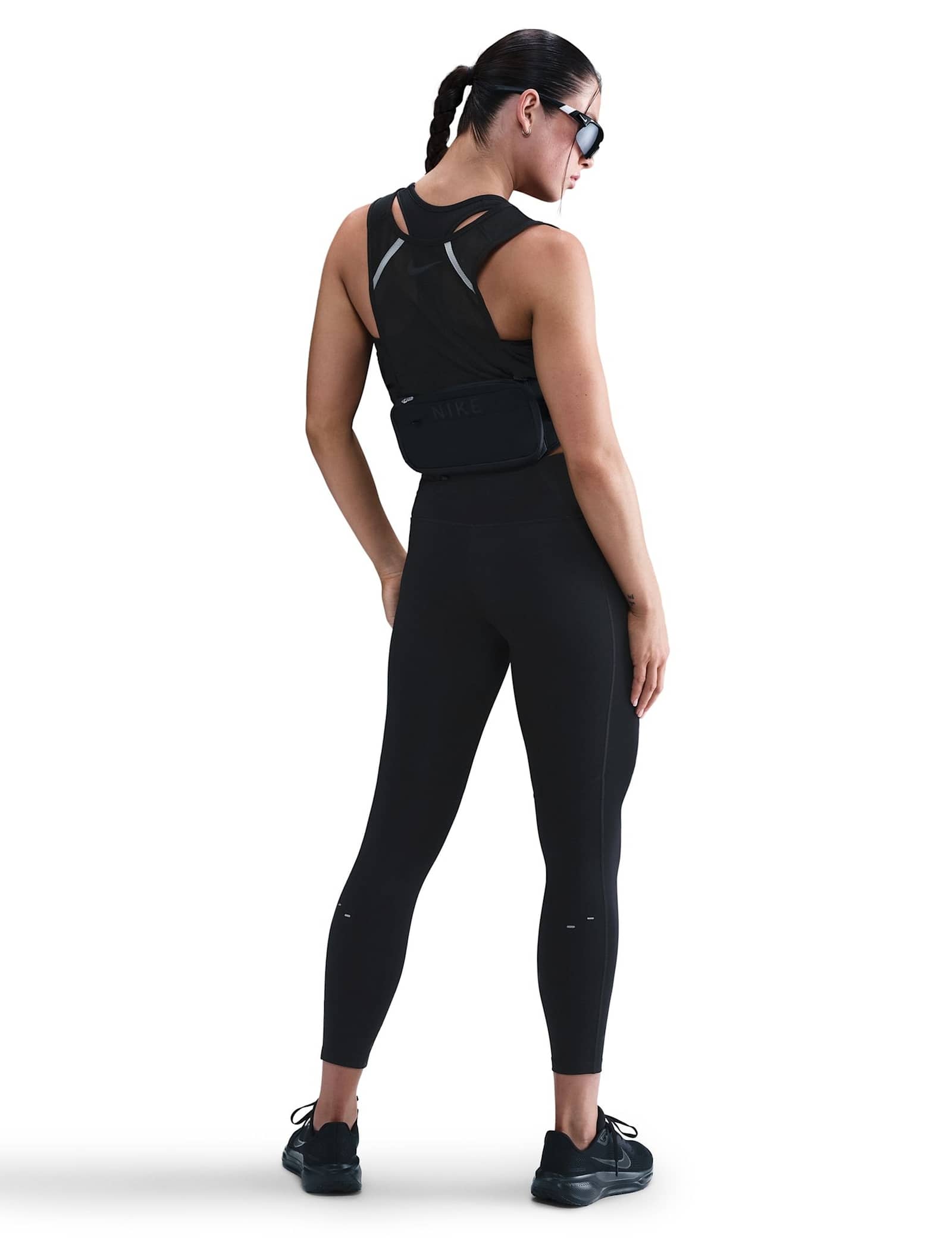 Tempo Swoosh Run High Waisted 7/8 Leggings - image 2