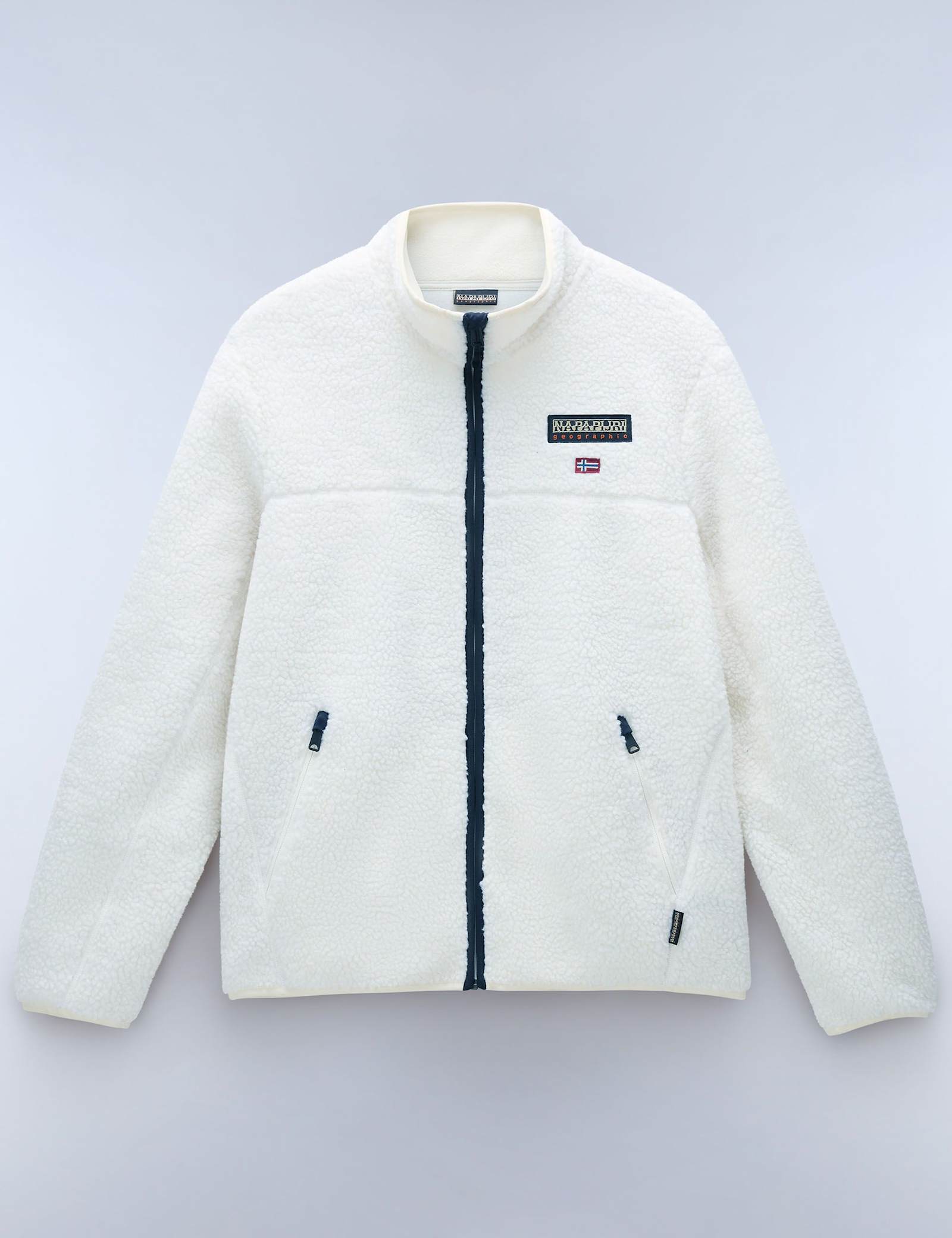 Tynik Zip Up Funnel Neck Fleece Jacket - image 2