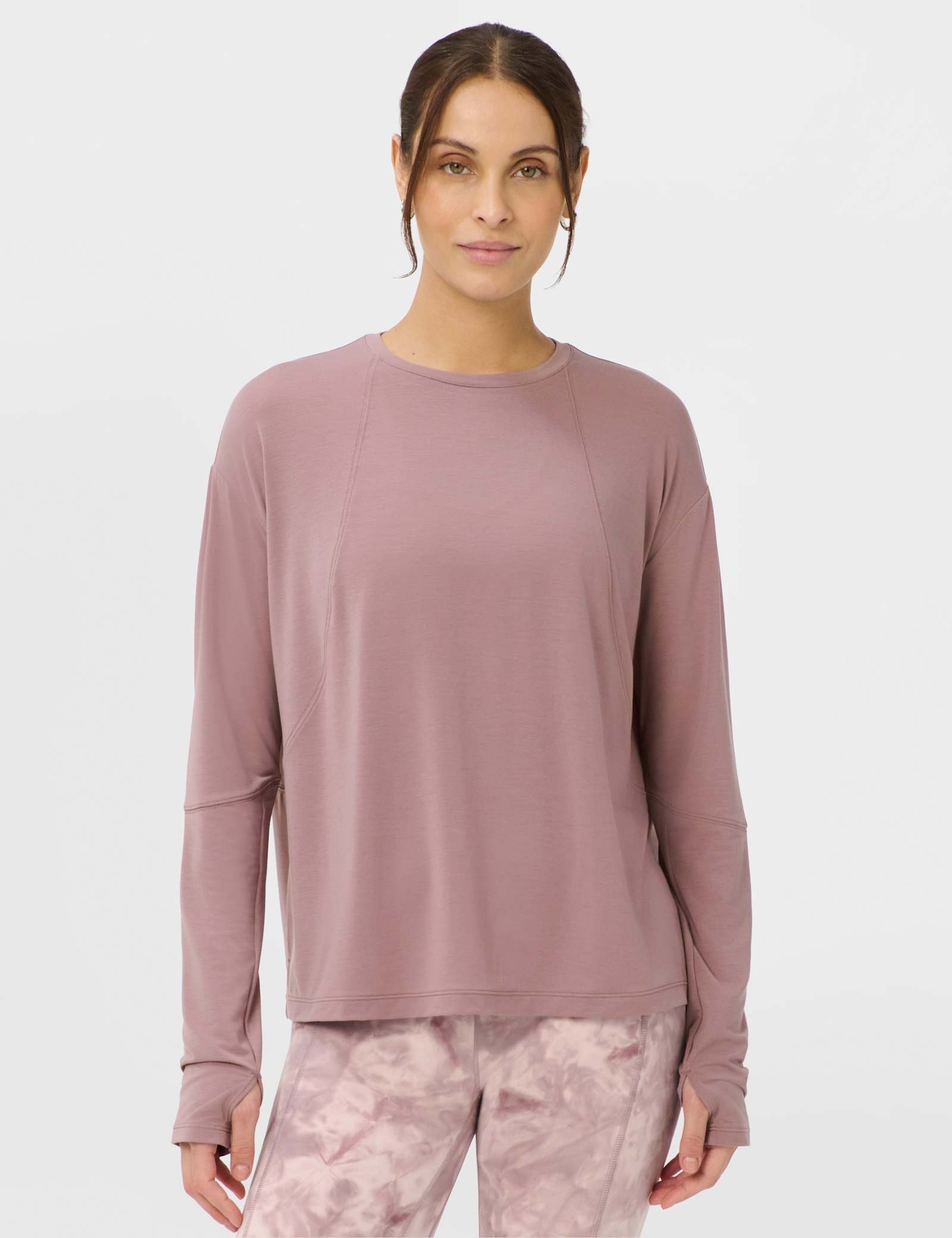 Soft Flow Studio Crew Neck Relaxed Top - image 2