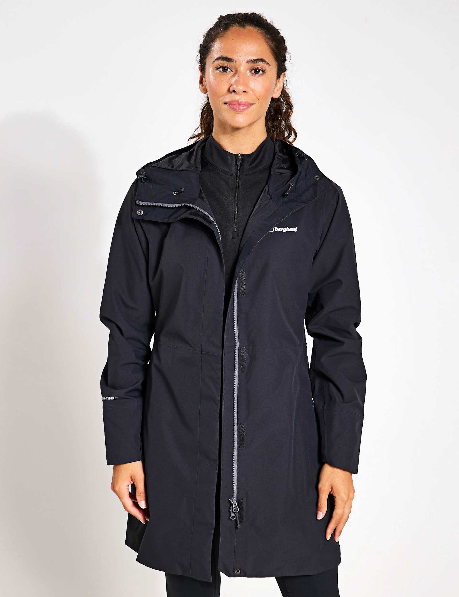 Omeara Waterproof Longline Raincoat - image 1