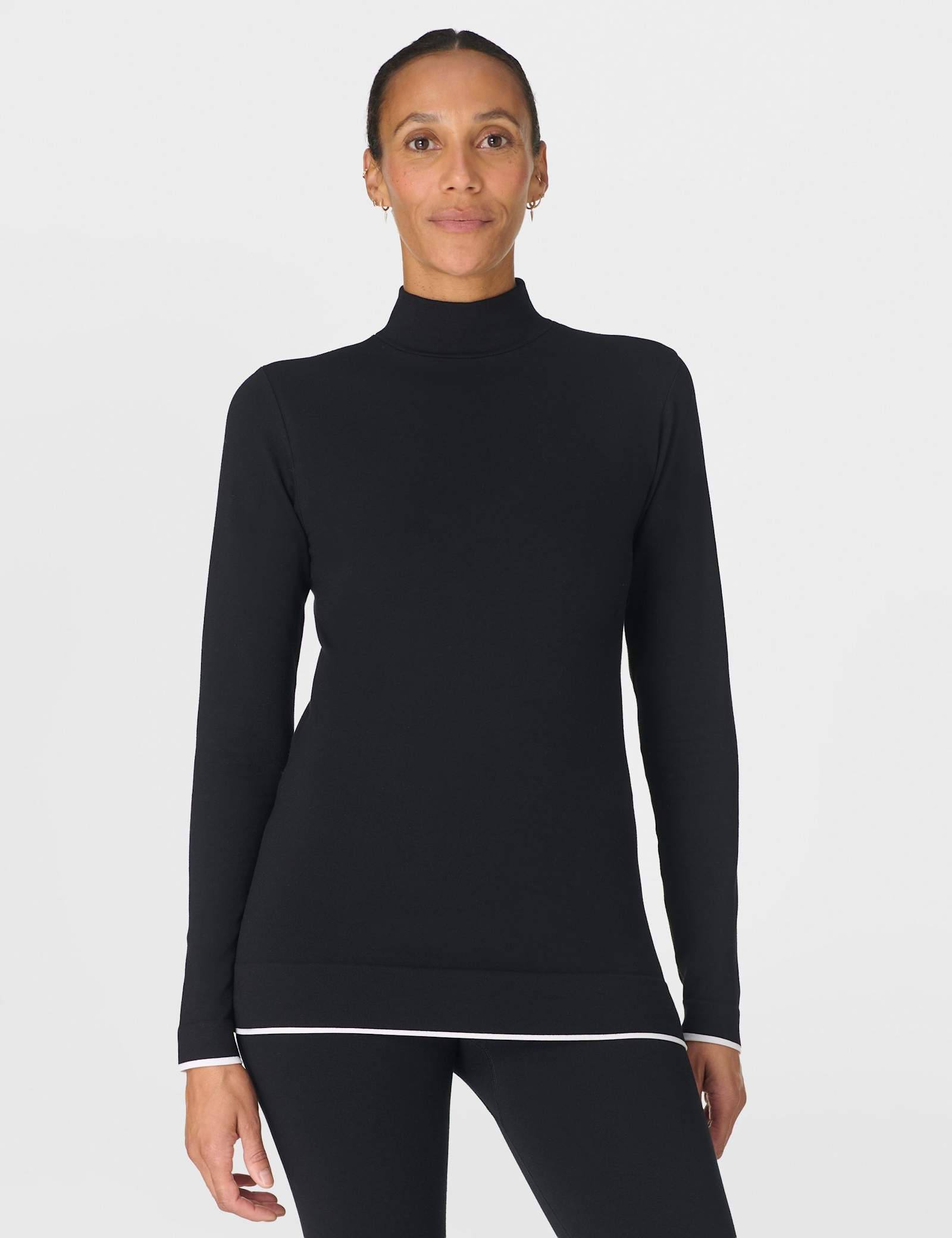 Modal Rich Thermal High Neck Base Layer Top - image 2