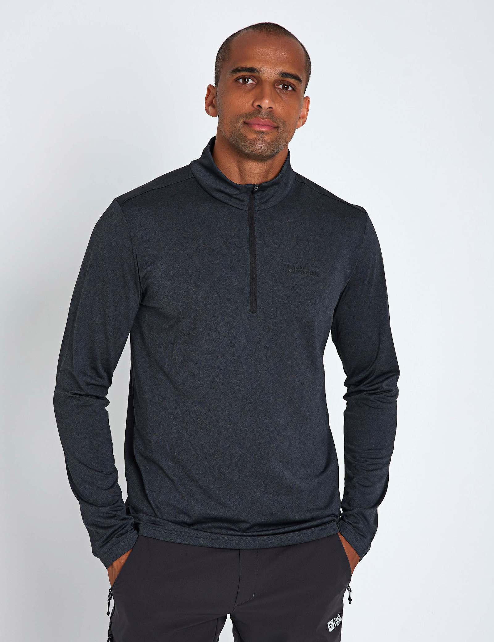 Sky Slim Fit Half Zip Thermal Top - image 1