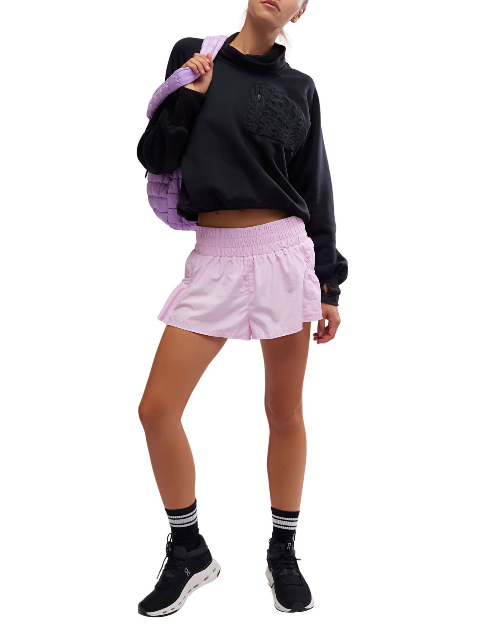 High Waisted Sports Shorts - image 2