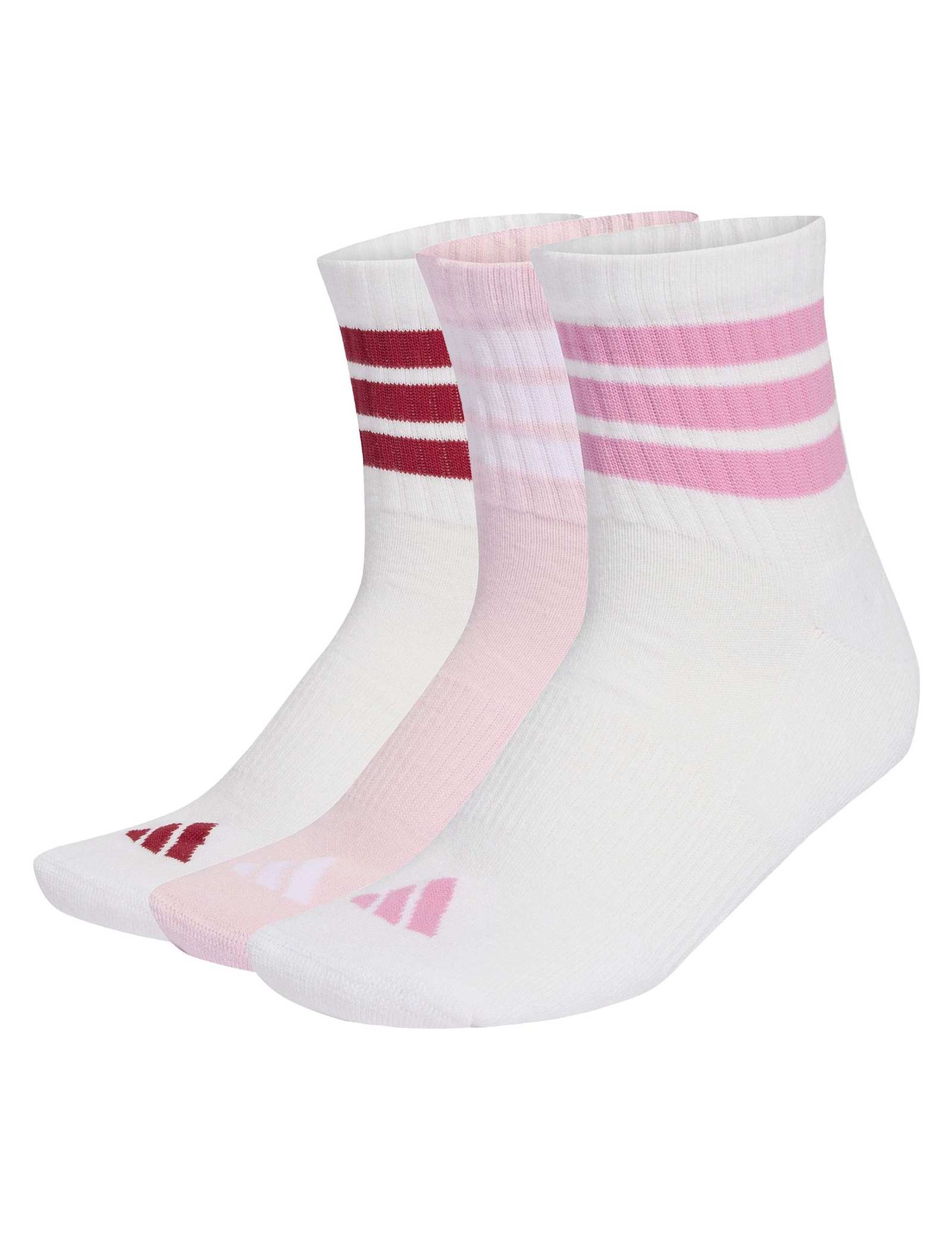 3 Pack Cotton Rich Cushioned Mid Cut Socks - image 2