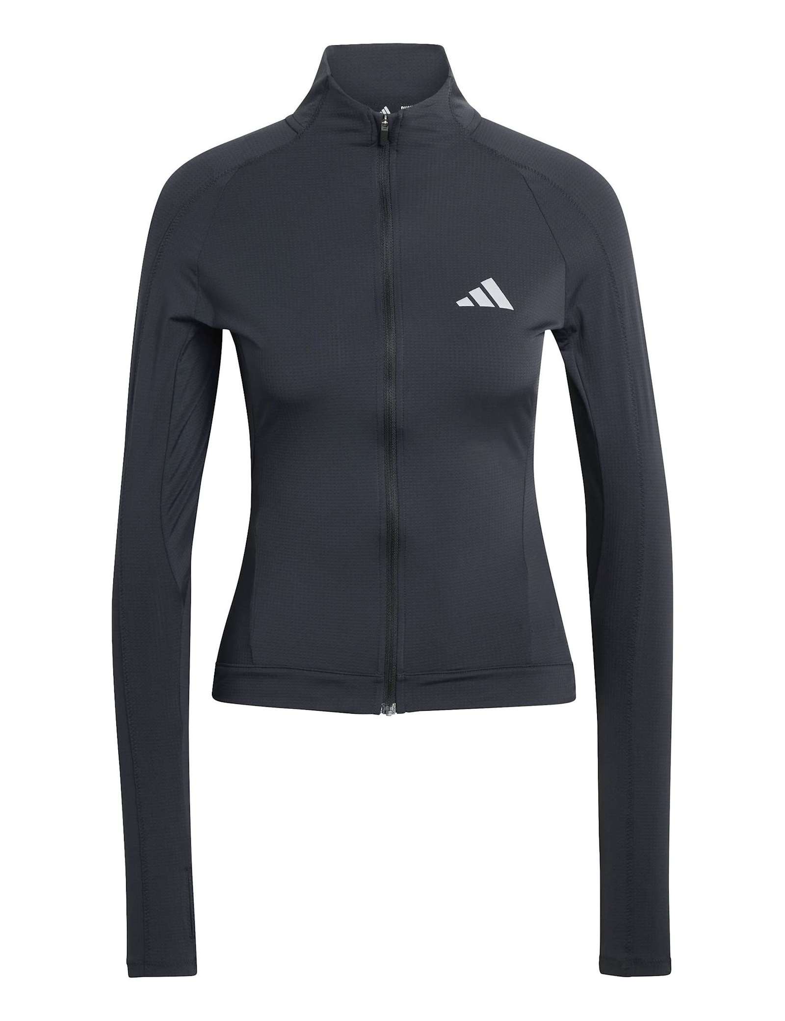 Zip Up Fitted Running Jacket - image 1
