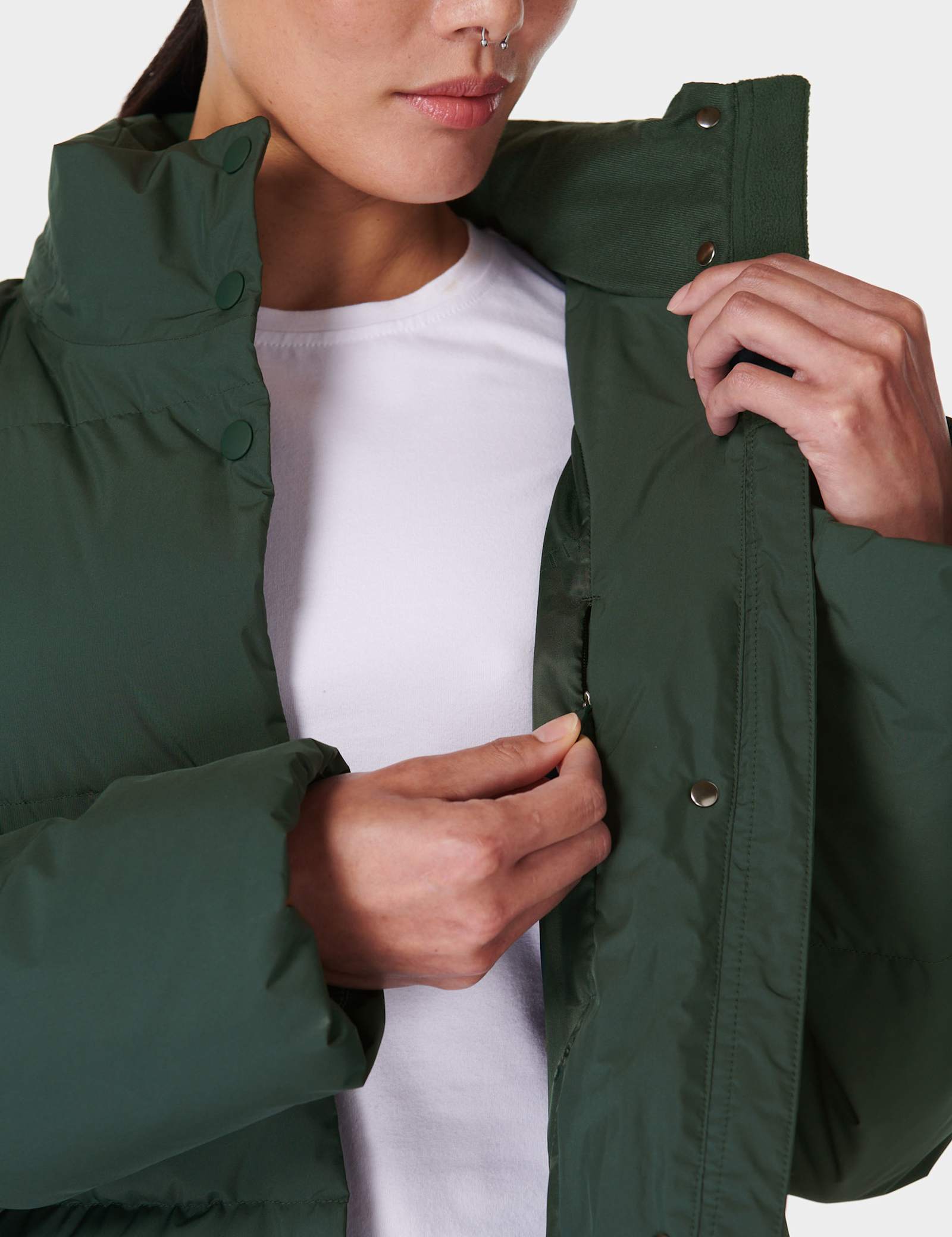 Padded Hooded Puffer Jacket - image 5