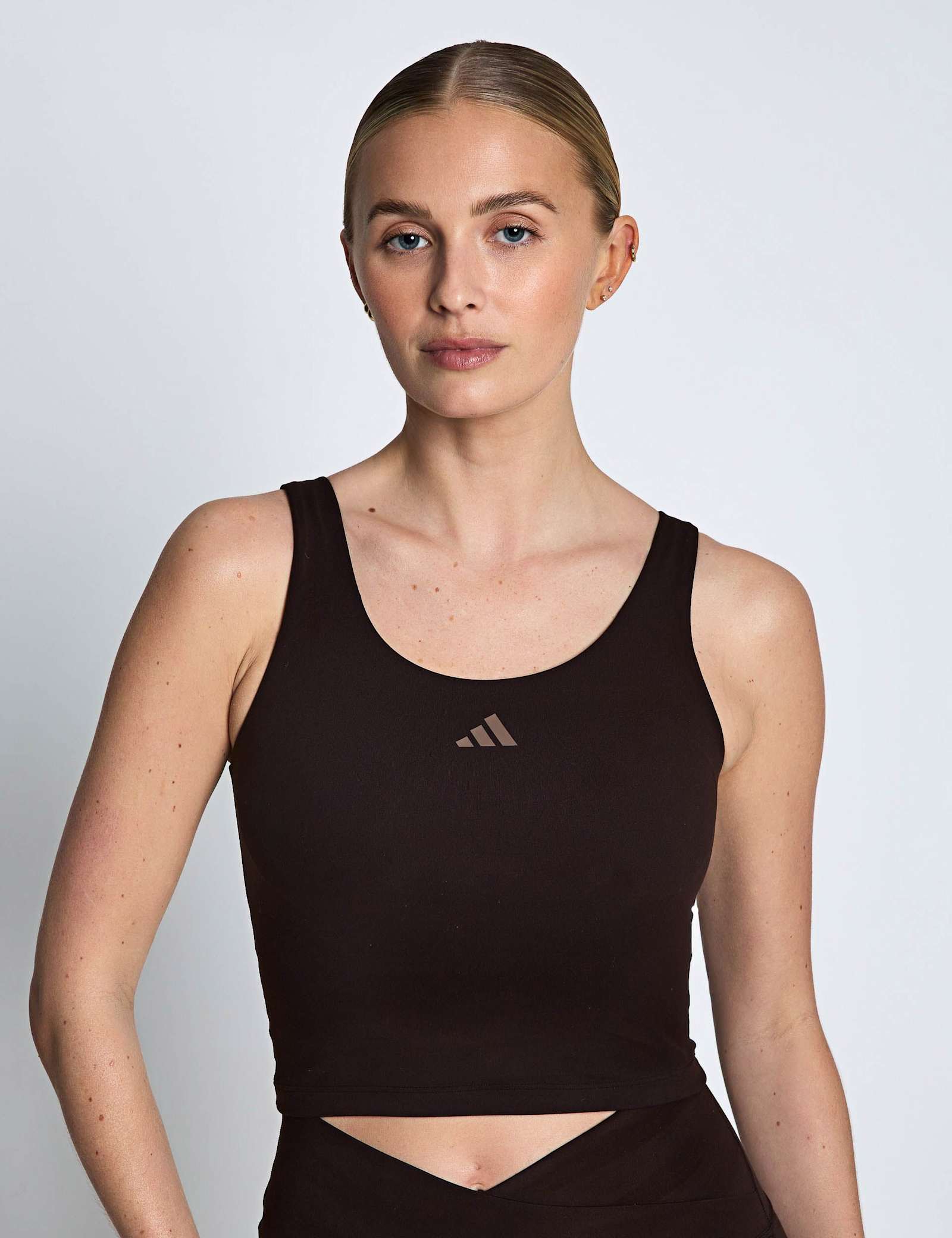 3 Stripes Scoop Neck Vest Top - image 1