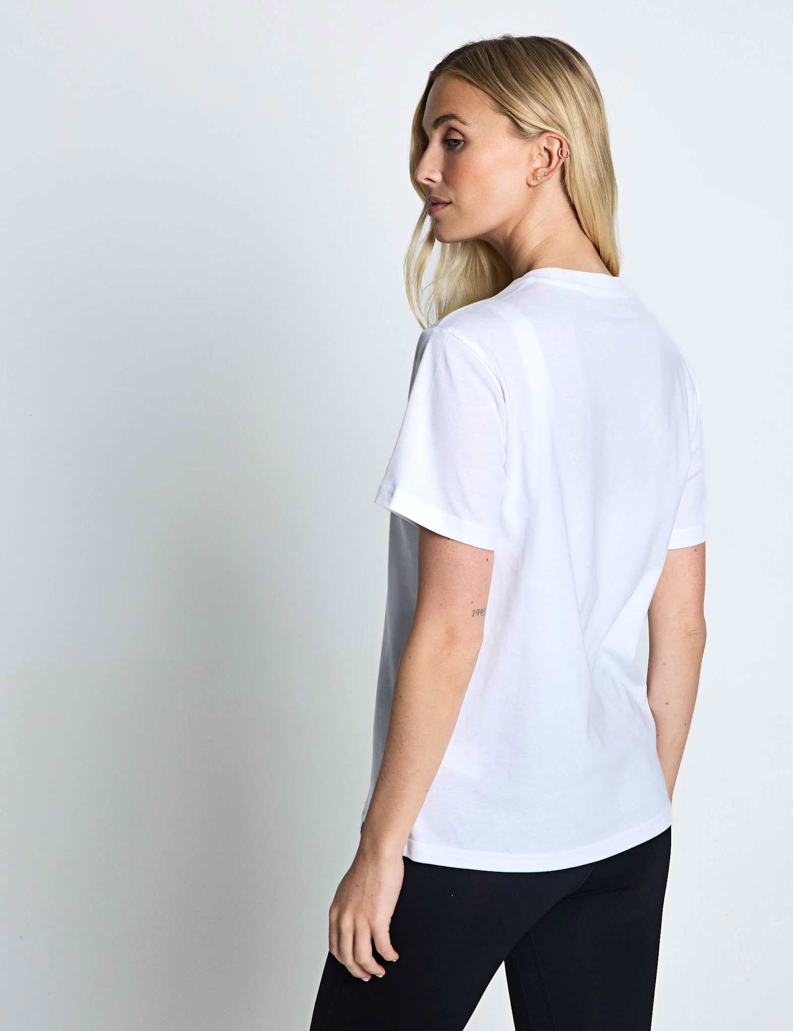 Pure Cotton Graphic Crew Neck T-Shirt - image 3