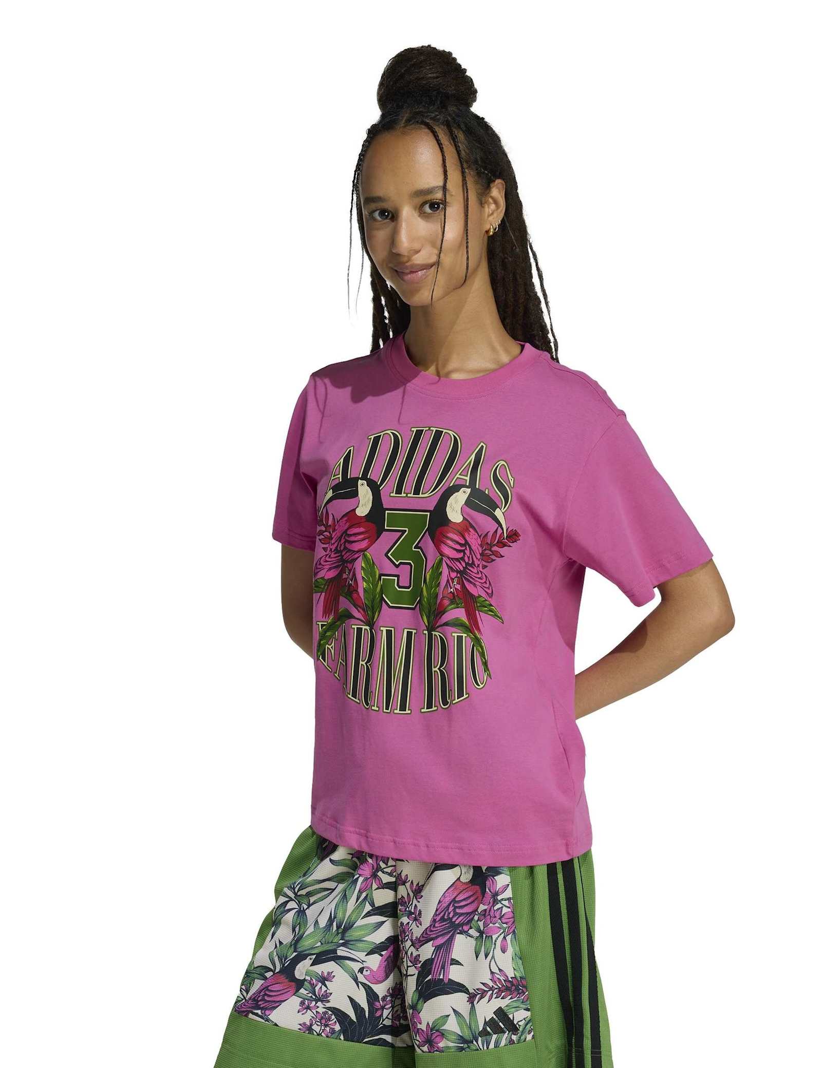 X Farm Rio Pure Cotton Graphic T-Shirt - image 2