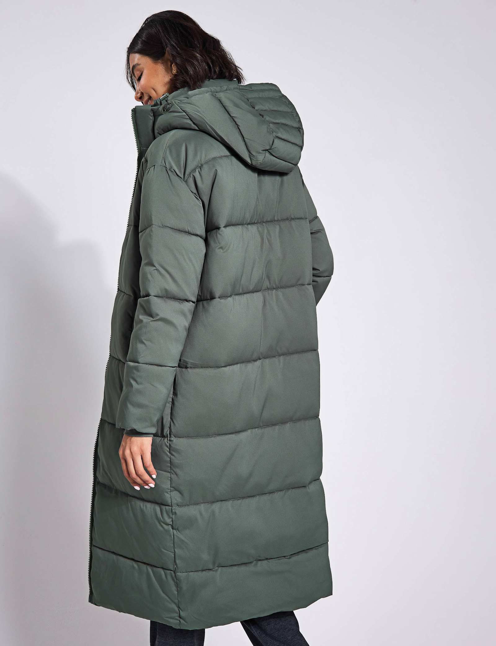 Longline Puffer Jacket - image 5