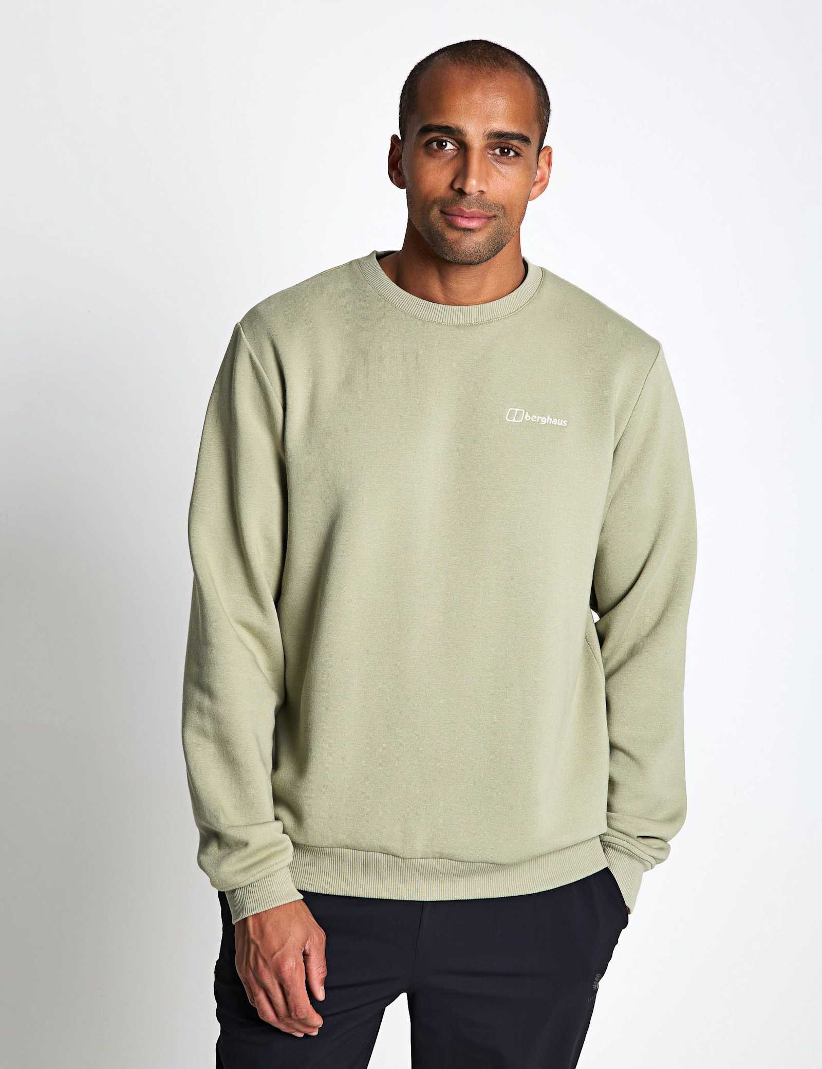Logo Cotton Rich Crew Neck Sweatshirt - image 1