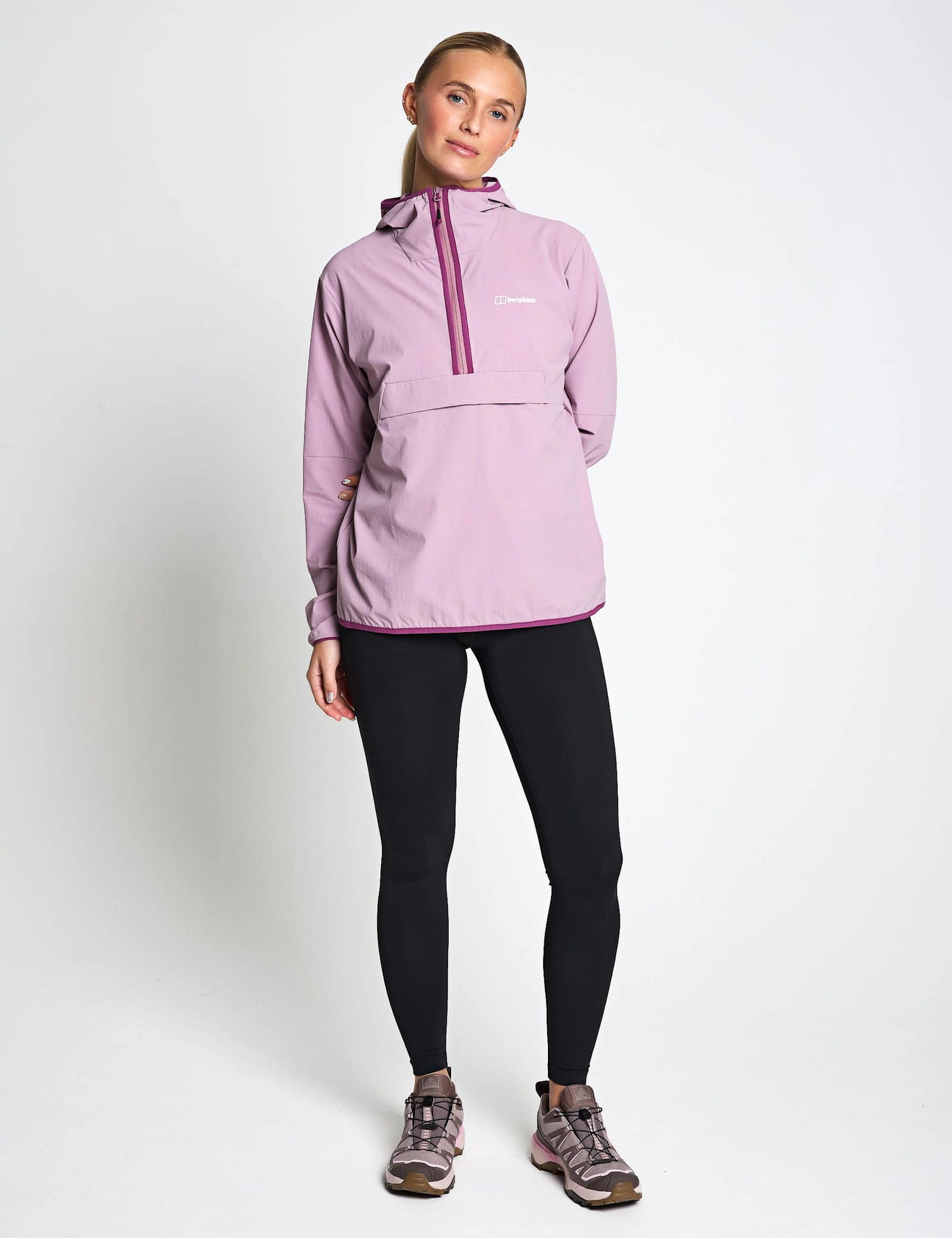 Wandermoor Hooded Half Zip Rain Jacket - image 4