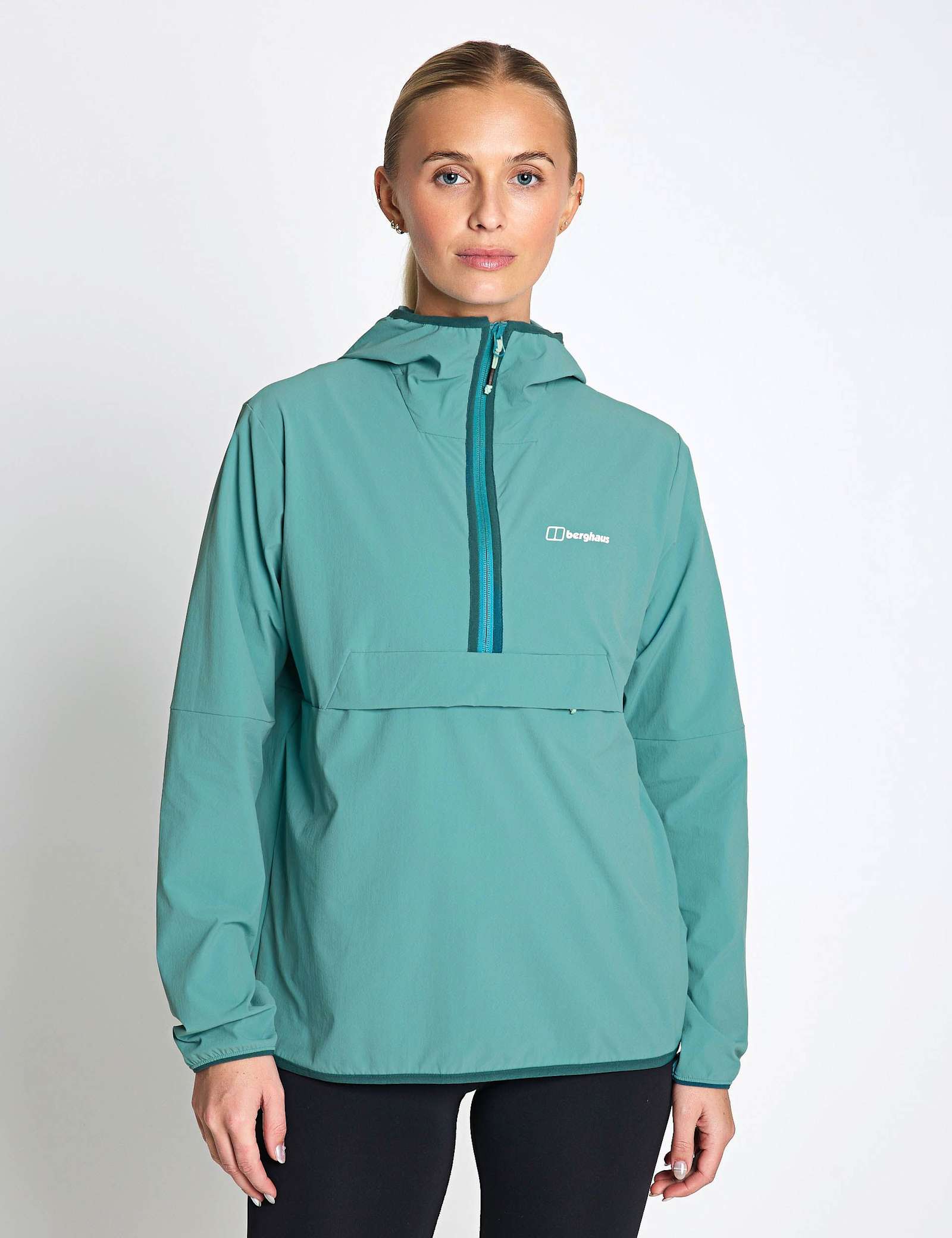Wandermoor Hooded Half Zip Rain Jacket - image 1