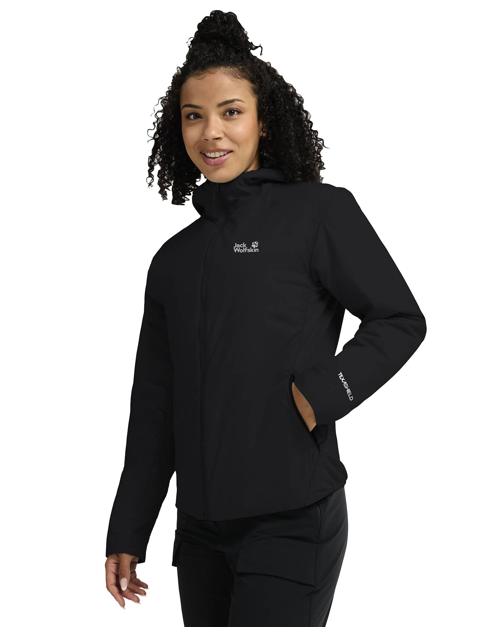 Trail Light Hybrid Hooded Sports Jacket - image 2