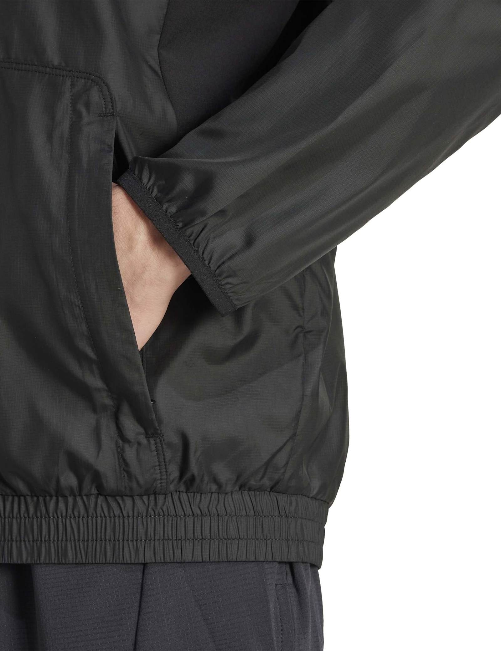 Tech Apparel Hooded Windbreaker Sports Jacket - image 5