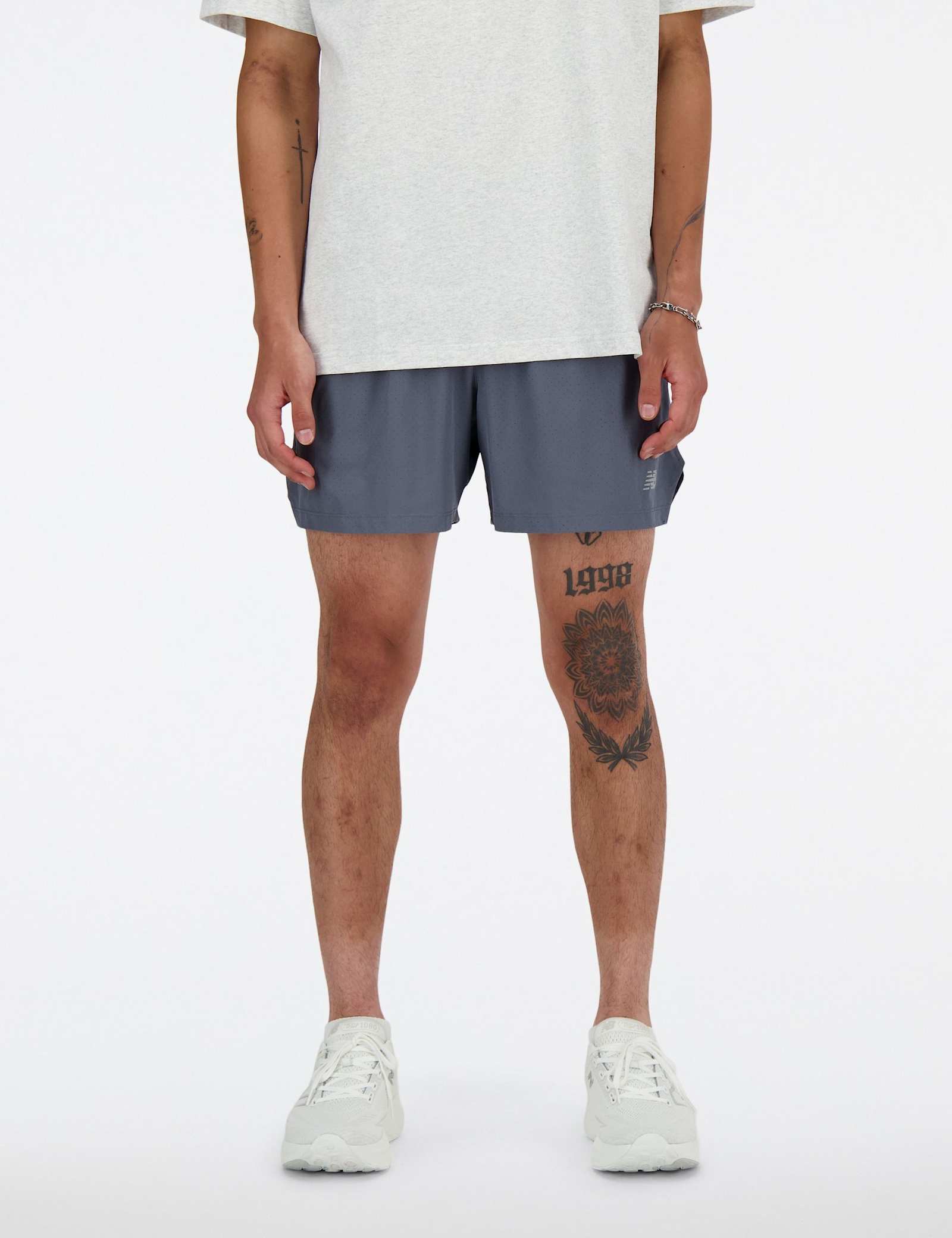 Woven Stretch Zip Pocket Running Shorts - image 2