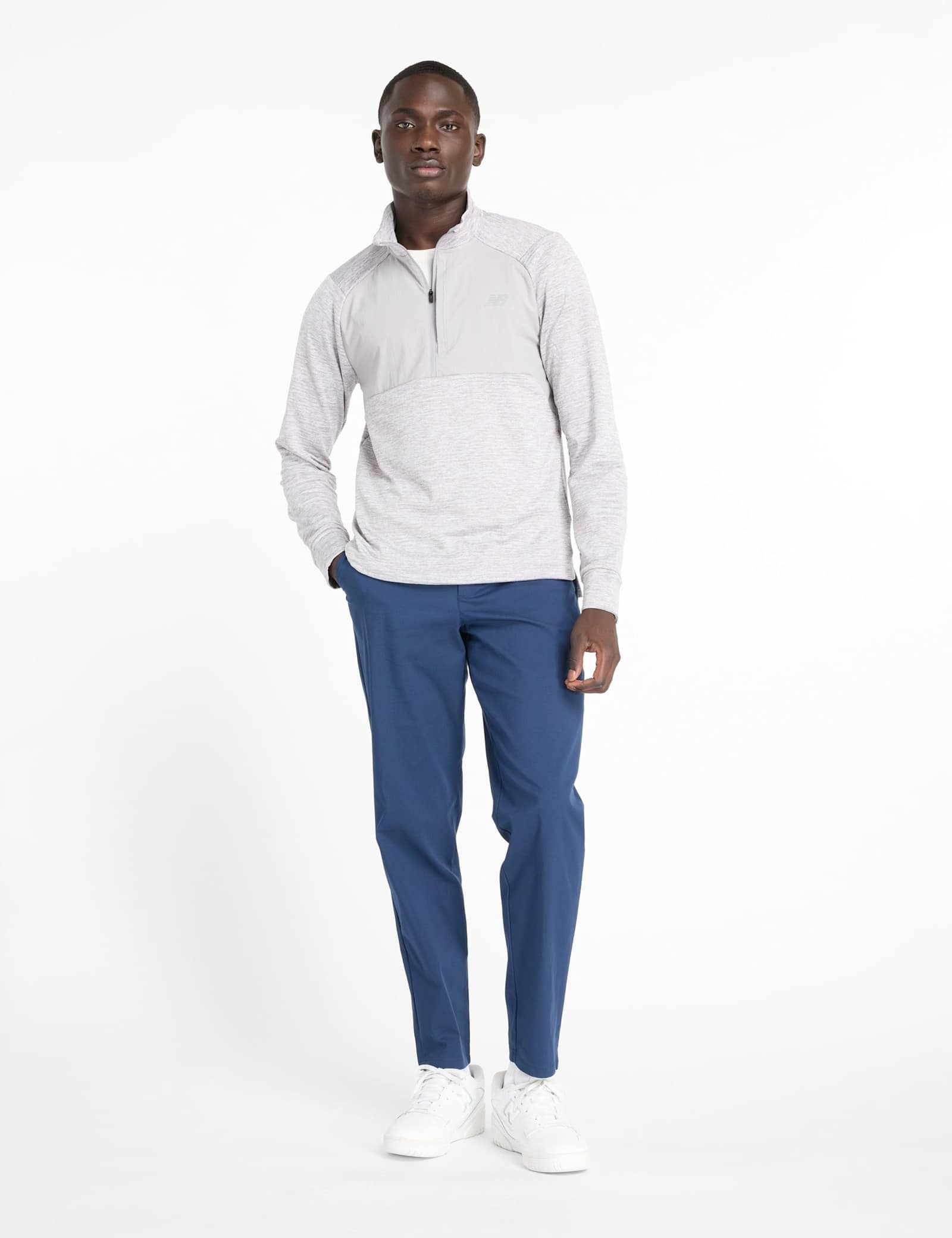 Half Zip Funnel Neck Training Top - image 4