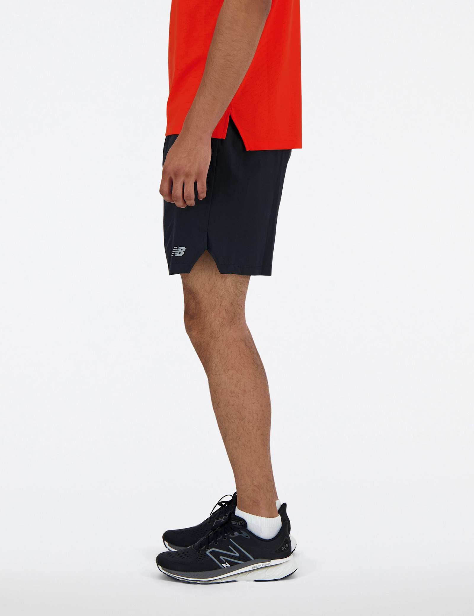 Woven Stretch Longer Length Running Shorts - image 4