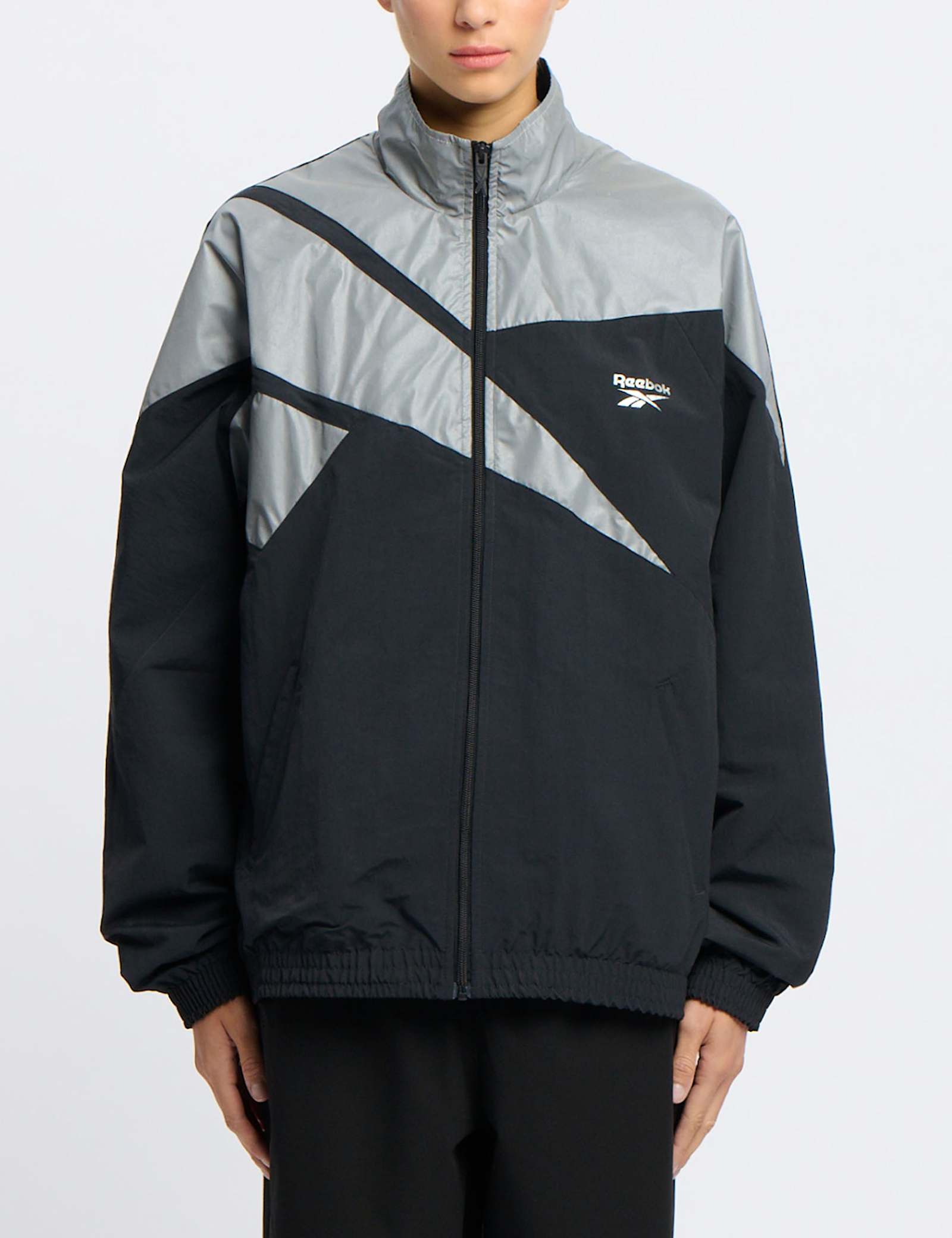 Sportcode Funnel Neck Zip Up Track Jacket - image 1