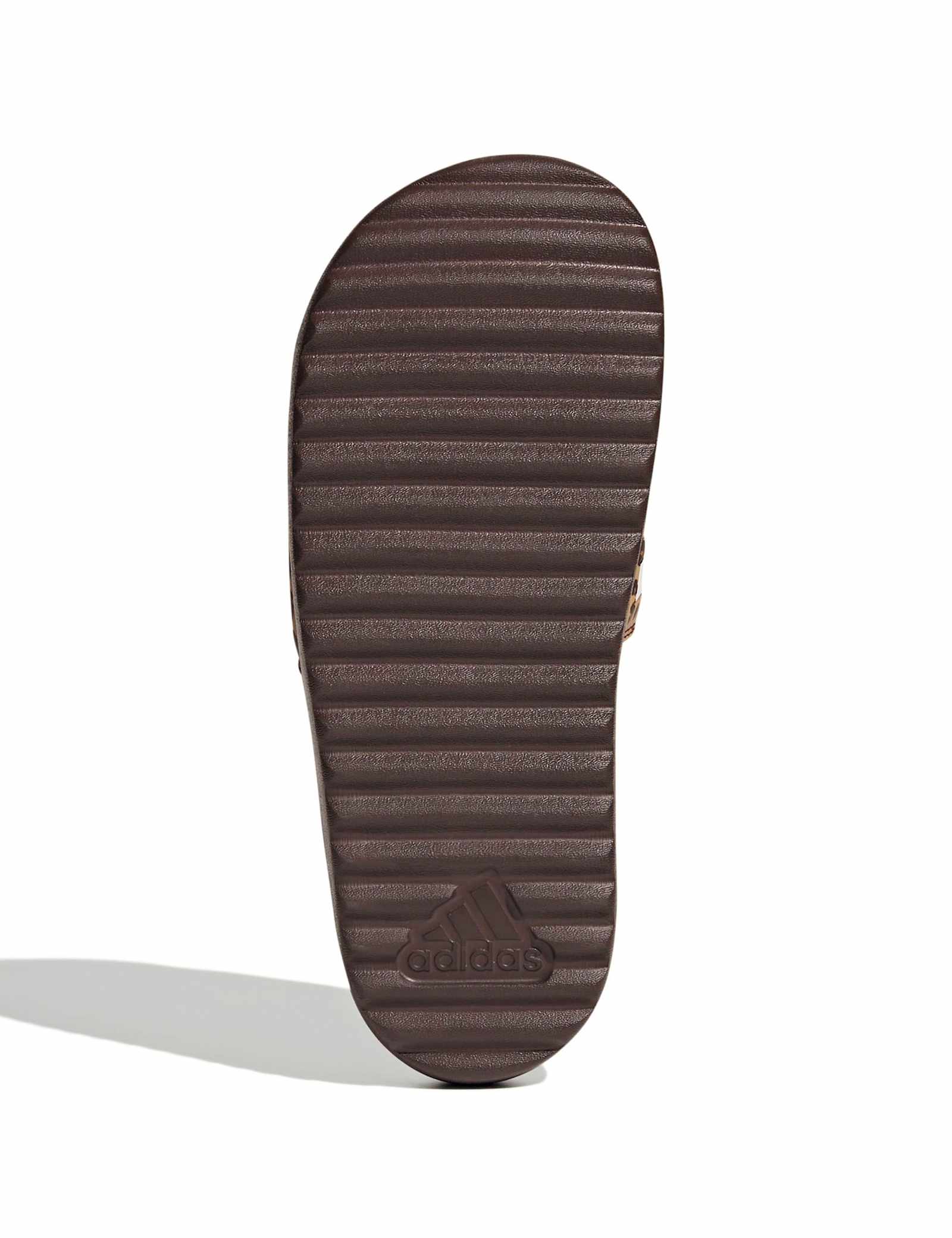 Adilette Leopard Print Flatform Sliders - image 5