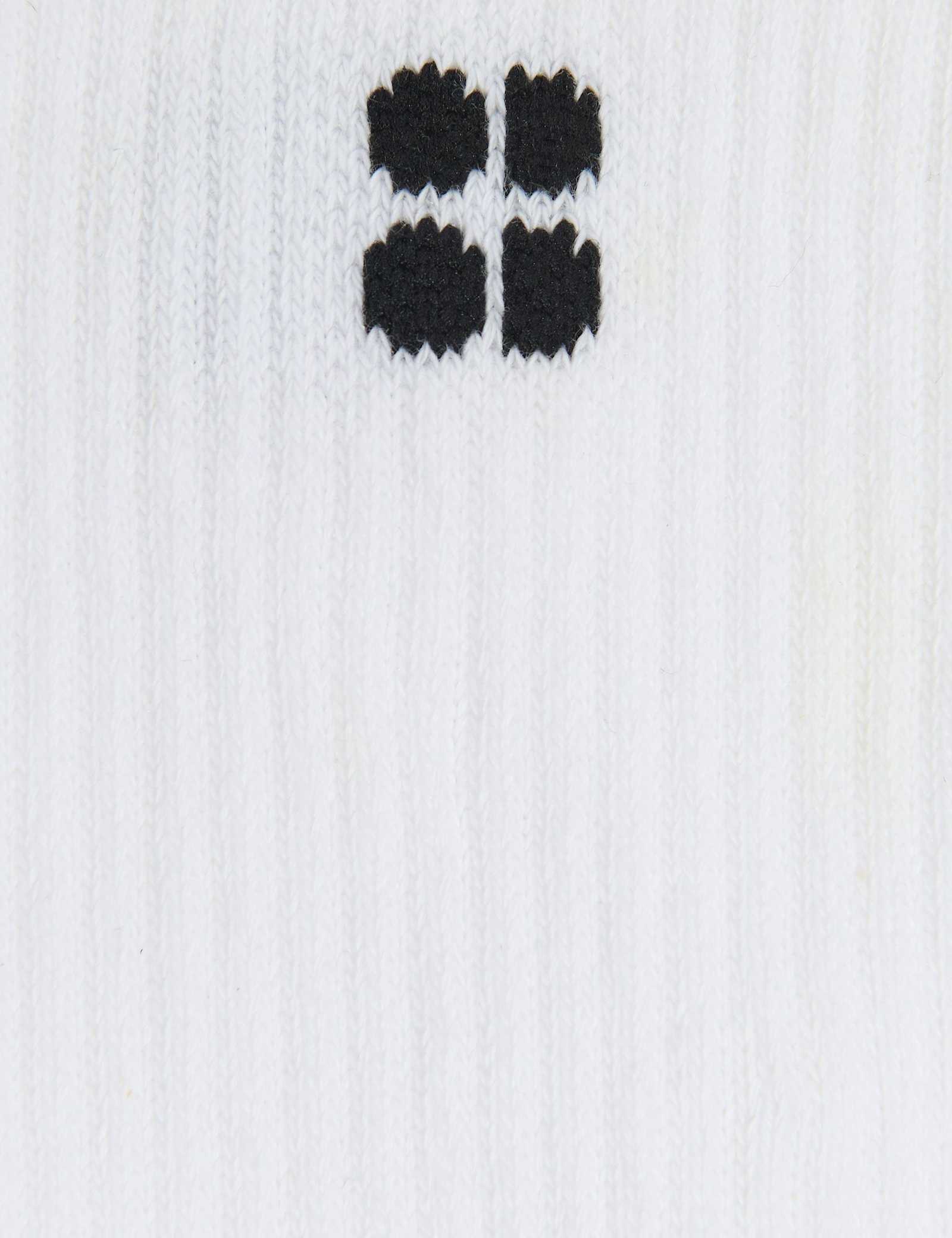 2 Pack Pilates Cotton Rich Crew Gripper Socks - image 3
