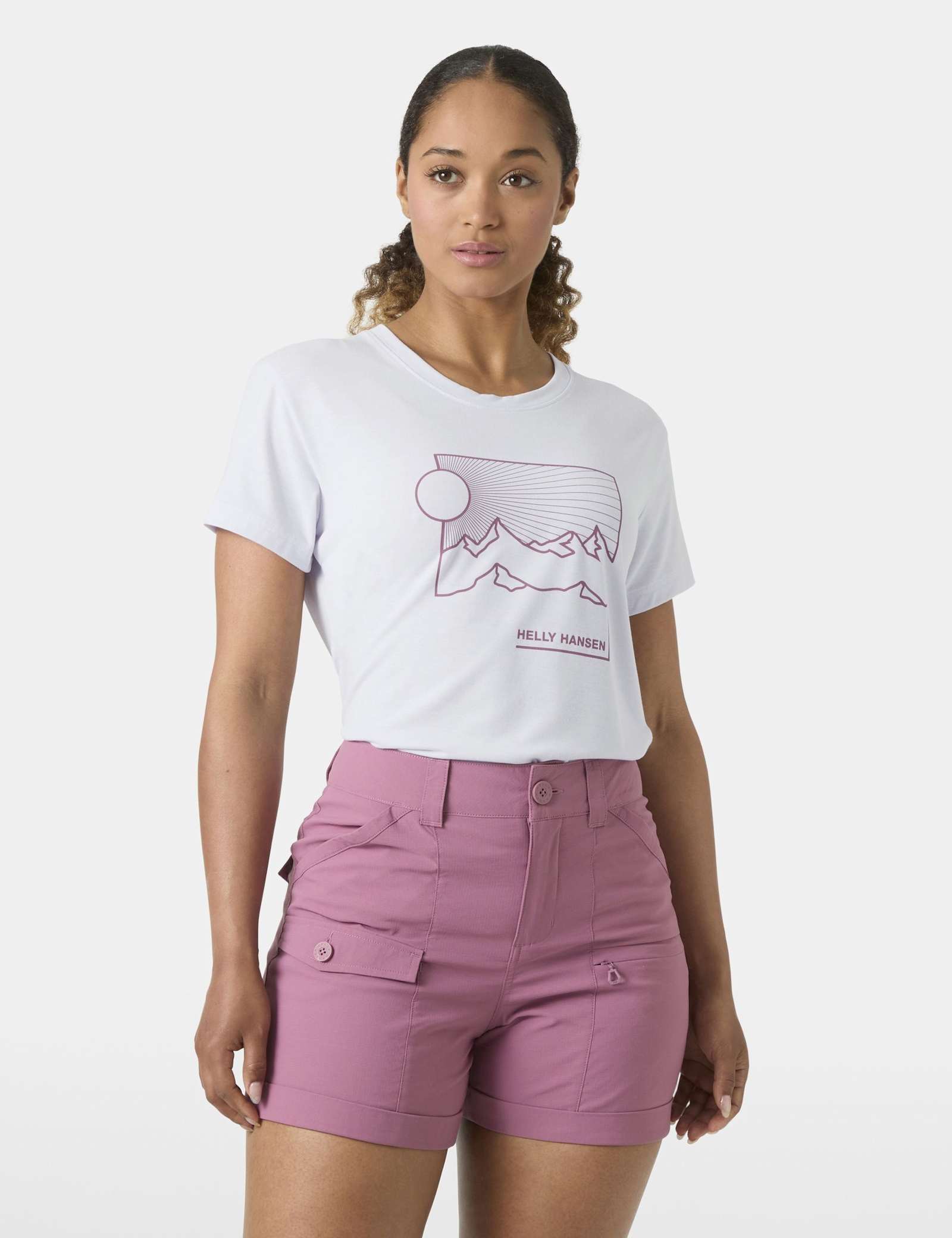 Skog Mountain Graphic Crew Neck T-Shirt - image 4